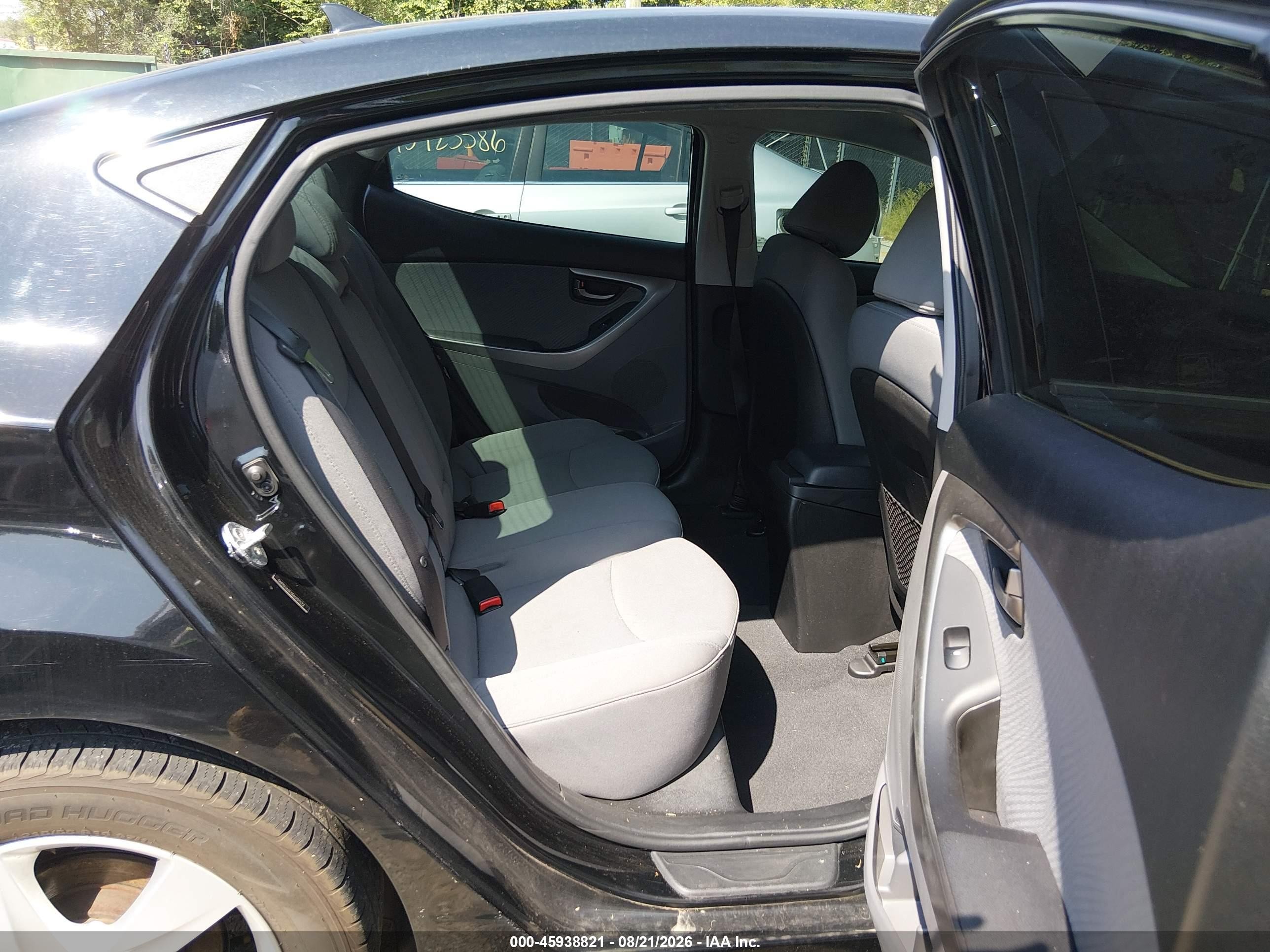 2013 Hyundai Elantra Gls Black vin: 5NPDH4AE5DH351572