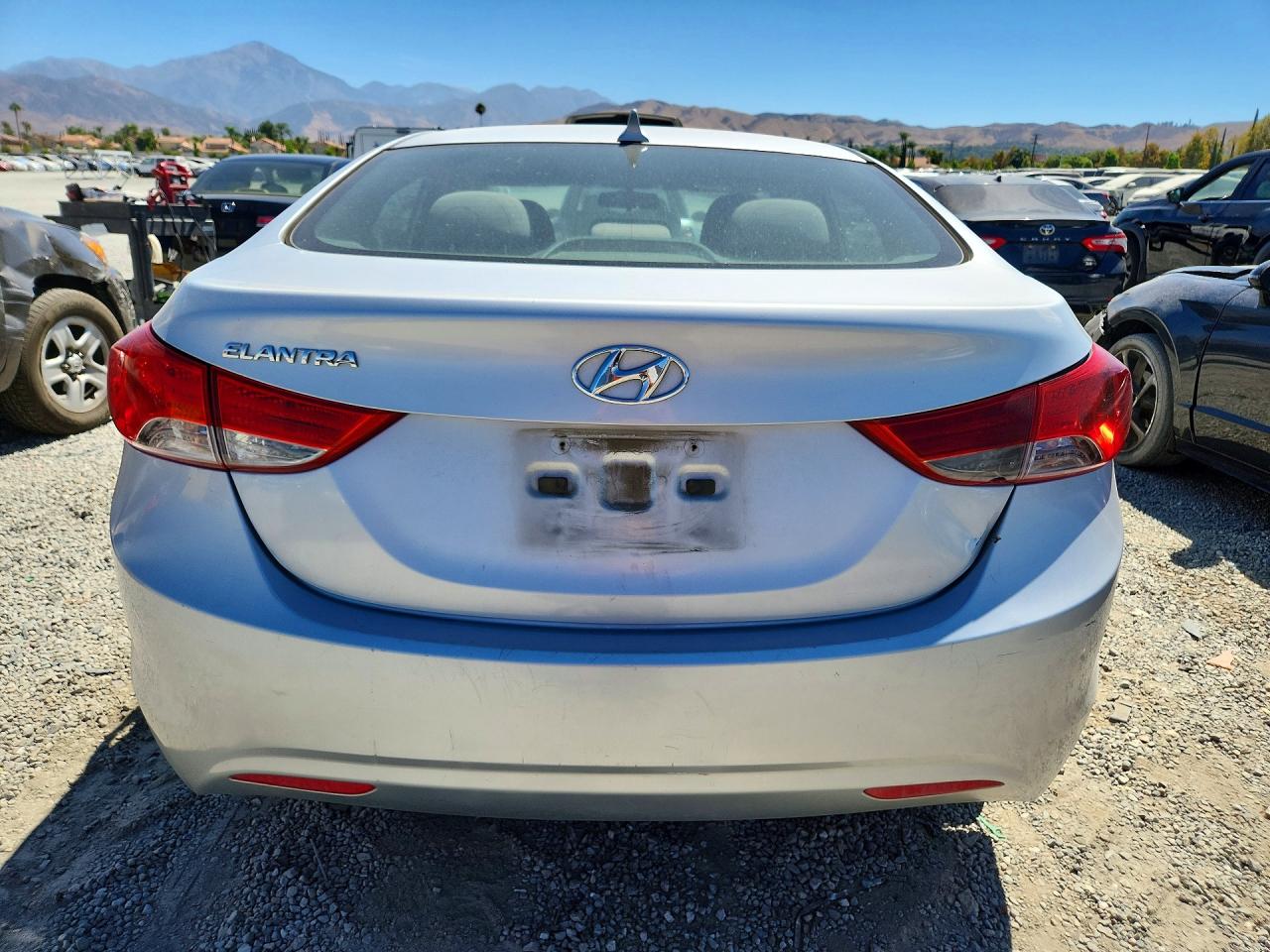 2013 Hyundai Elantra Gls Silver vin: 5NPDH4AE5DH366069