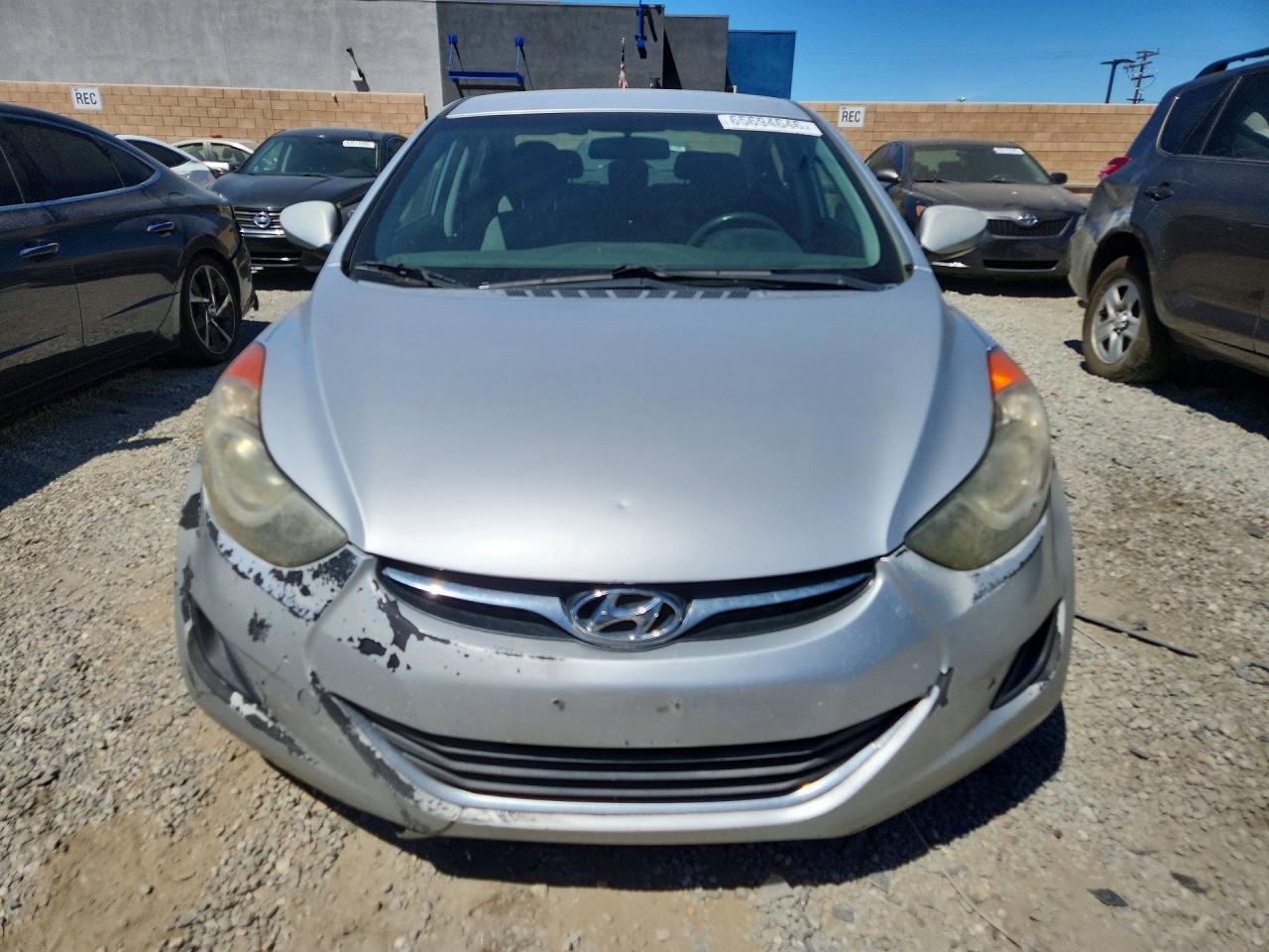 2013 Hyundai Elantra Gls Silver vin: 5NPDH4AE5DH366069