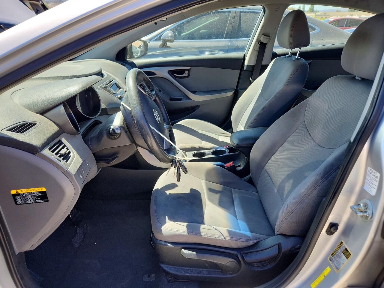 2013 Hyundai Elantra Gls Silver vin: 5NPDH4AE5DH366069