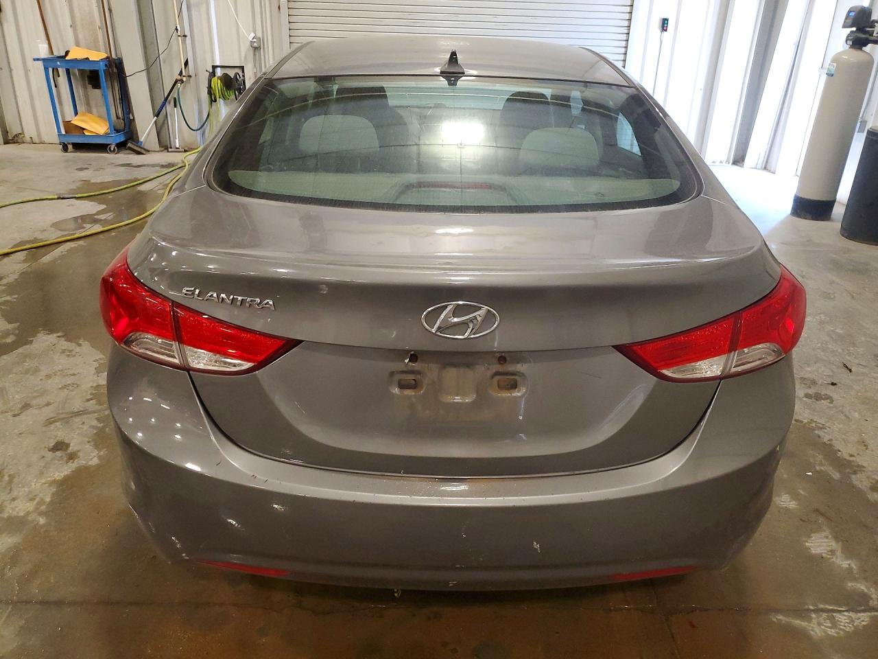 2013 Hyundai Elantra Gls Gray vin: 5NPDH4AE5DH368601
