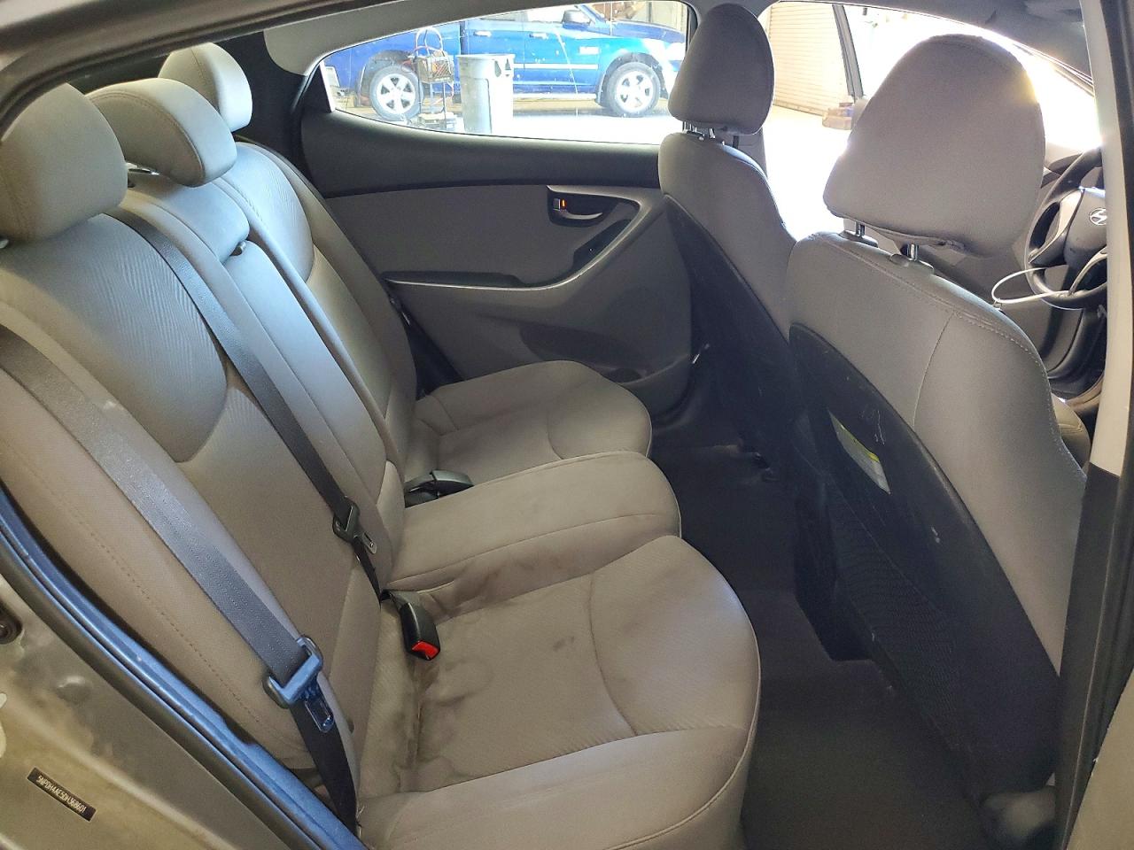 2013 Hyundai Elantra Gls Gray vin: 5NPDH4AE5DH368601