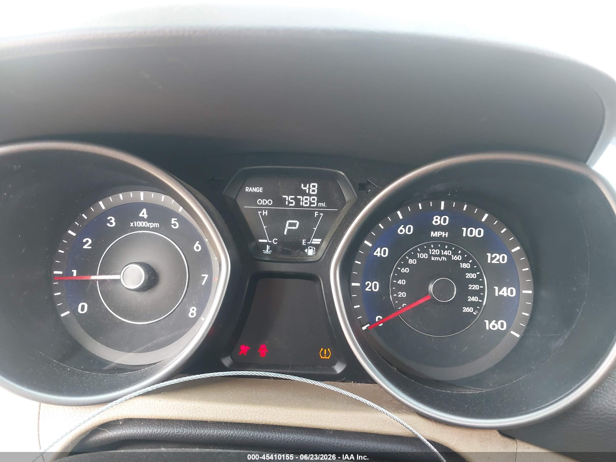 2013 Hyundai Elantra Gls Blue vin: 5NPDH4AE5DH372504