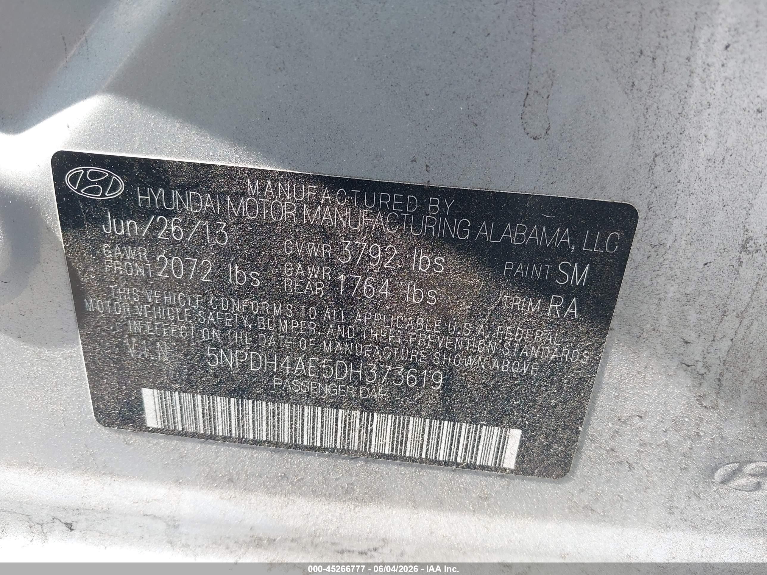 2013 Hyundai Elantra Gls Серебряный vin: 5NPDH4AE5DH373619