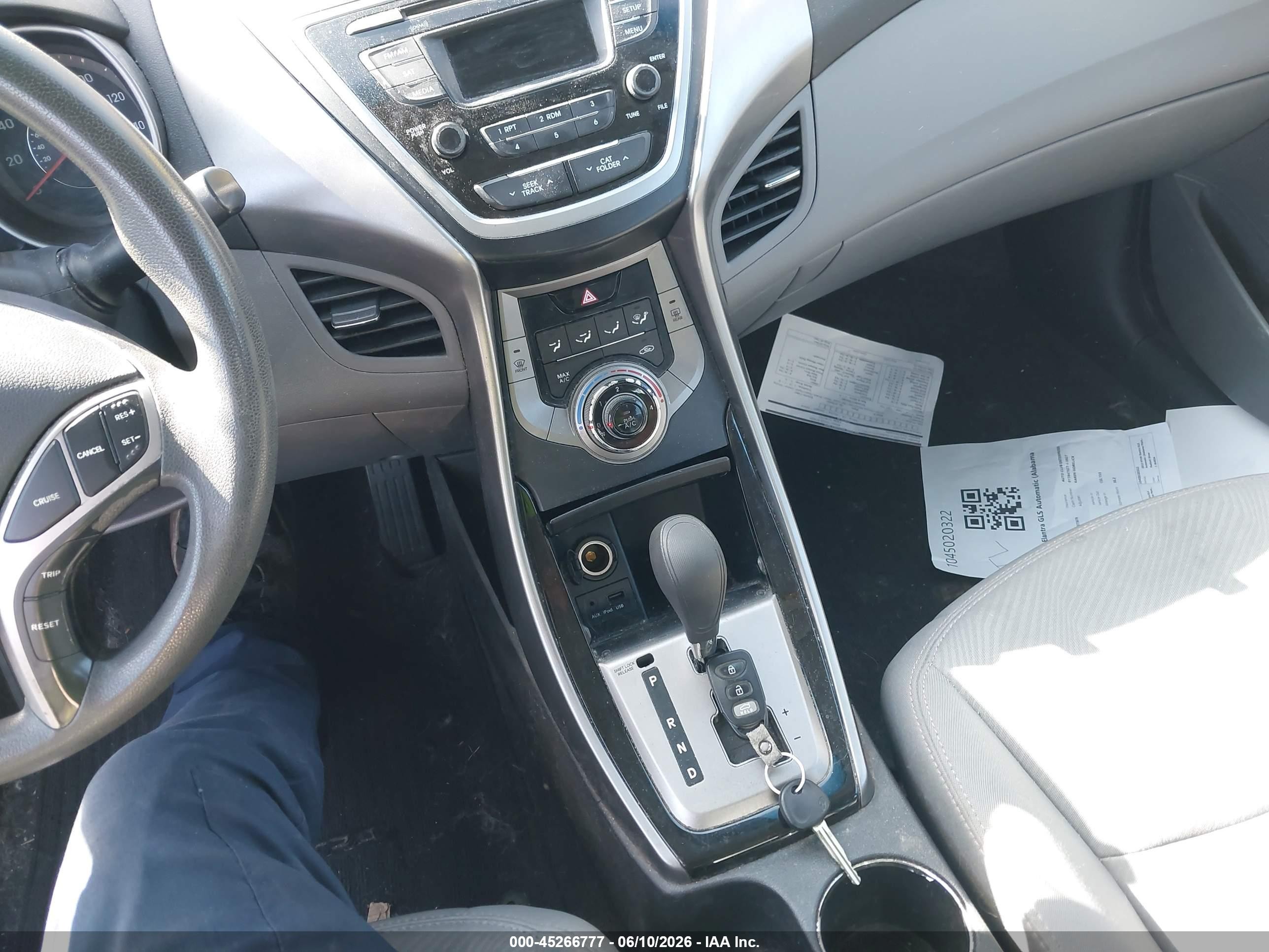 2013 Hyundai Elantra Gls Серебряный vin: 5NPDH4AE5DH373619