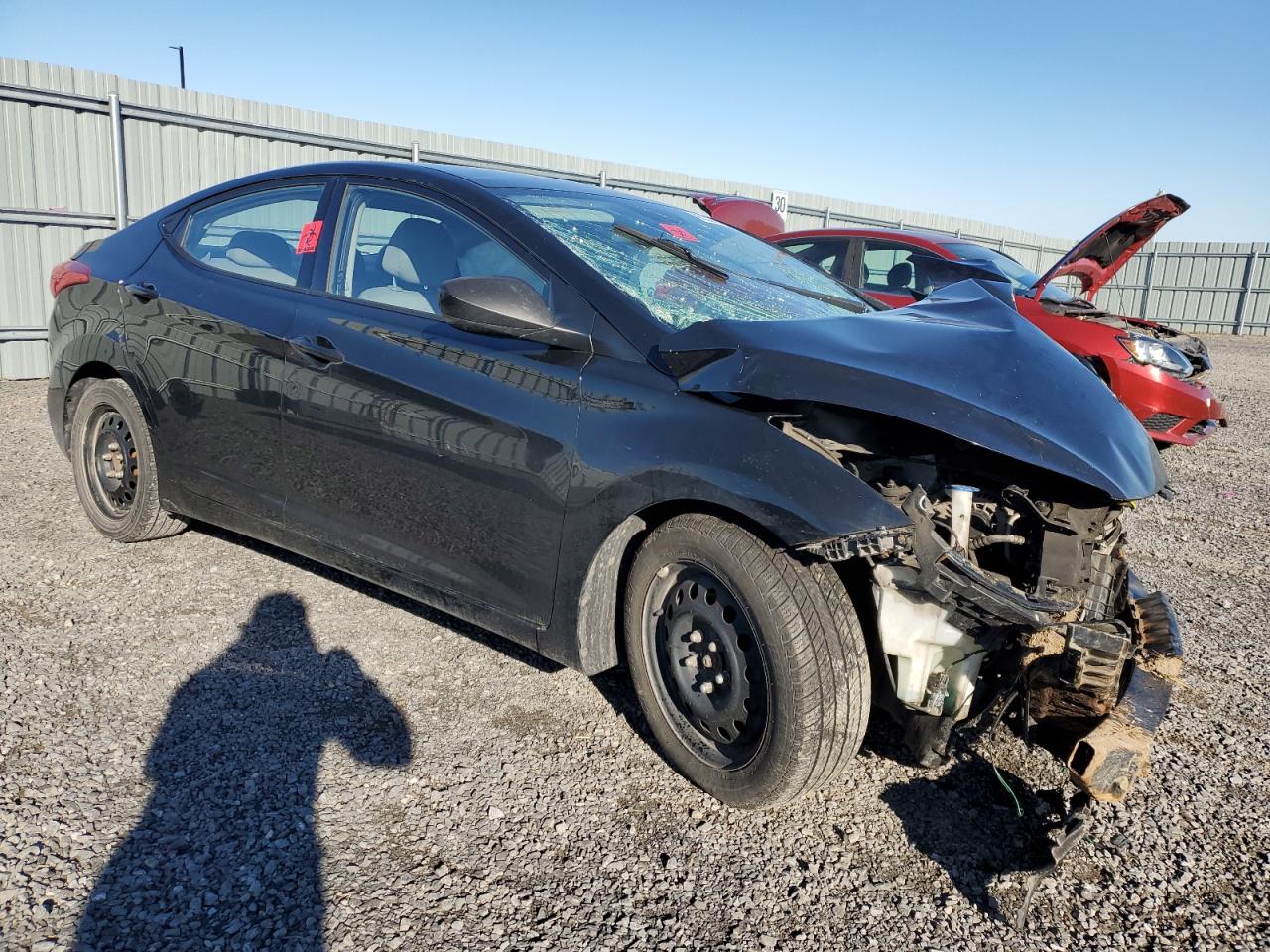 2013 Hyundai Elantra Gls Black vin: 5NPDH4AE5DH384992