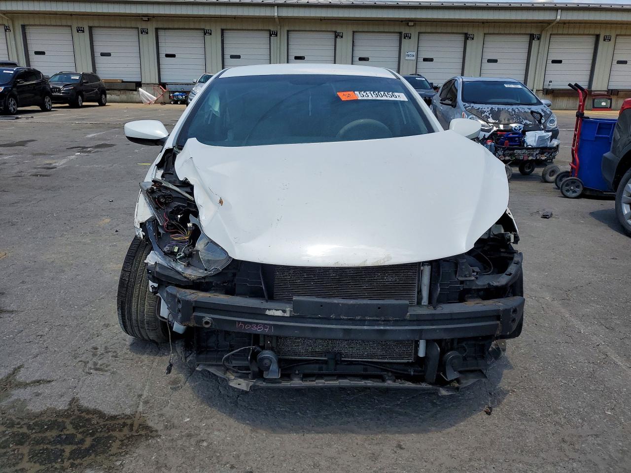 2013 Hyundai Elantra Белый vin: 5NPDH4AE5DH387388