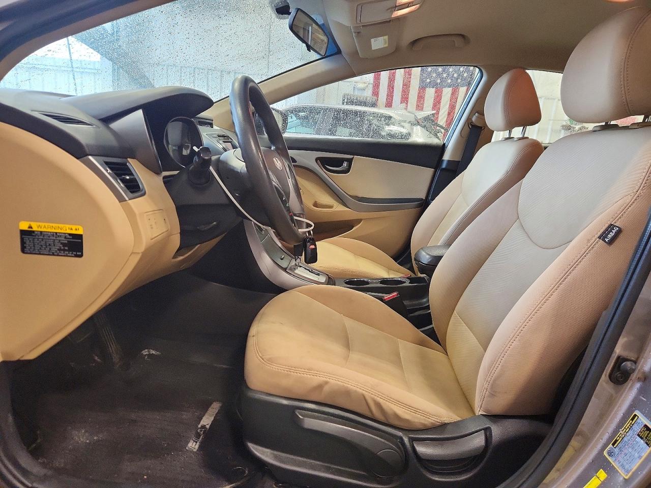 2013 Hyundai Elantra Gls Brown vin: 5NPDH4AE5DH394034