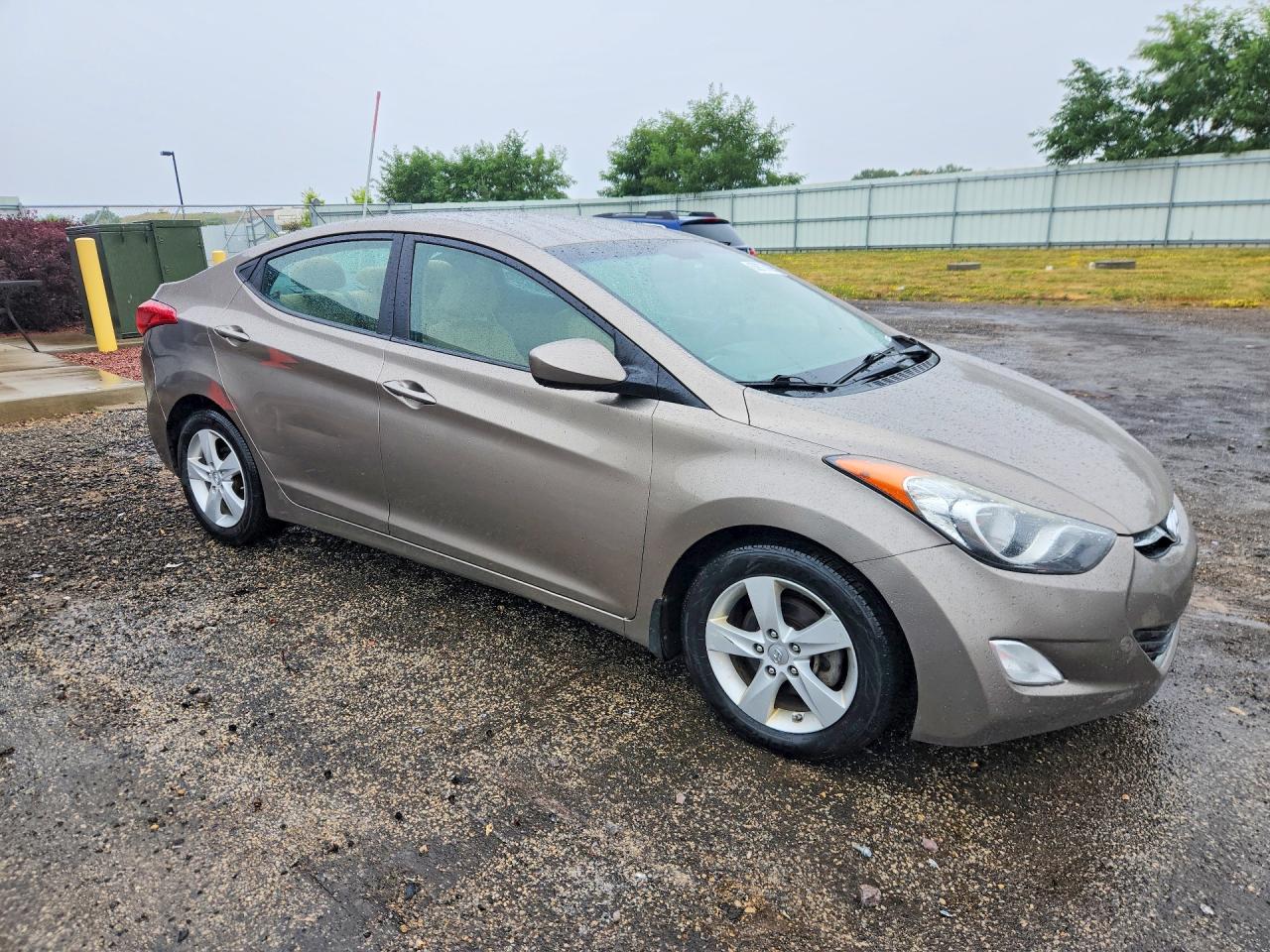 2013 Hyundai Elantra Gls Brown vin: 5NPDH4AE5DH394034