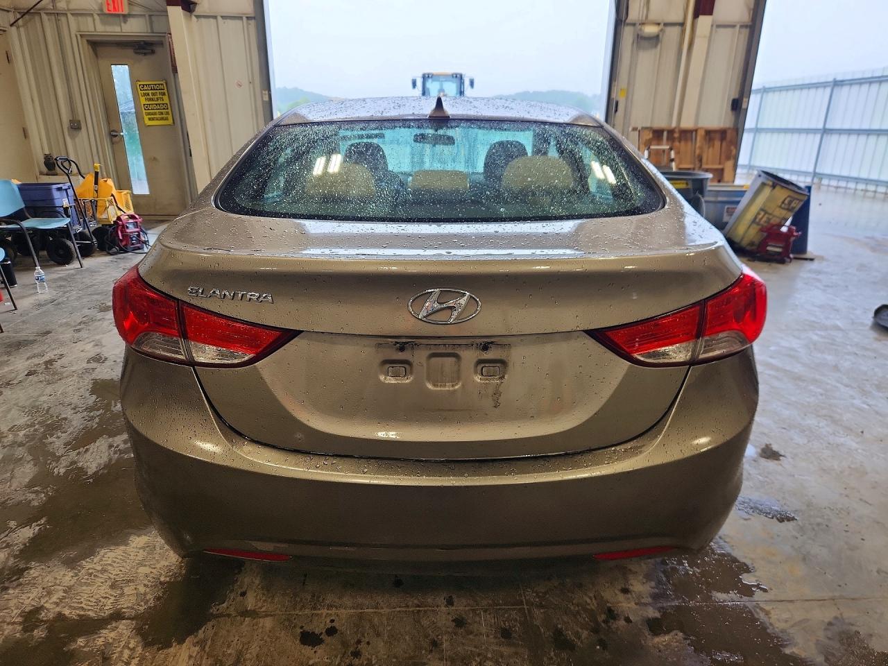 2013 Hyundai Elantra Gls Brown vin: 5NPDH4AE5DH394034