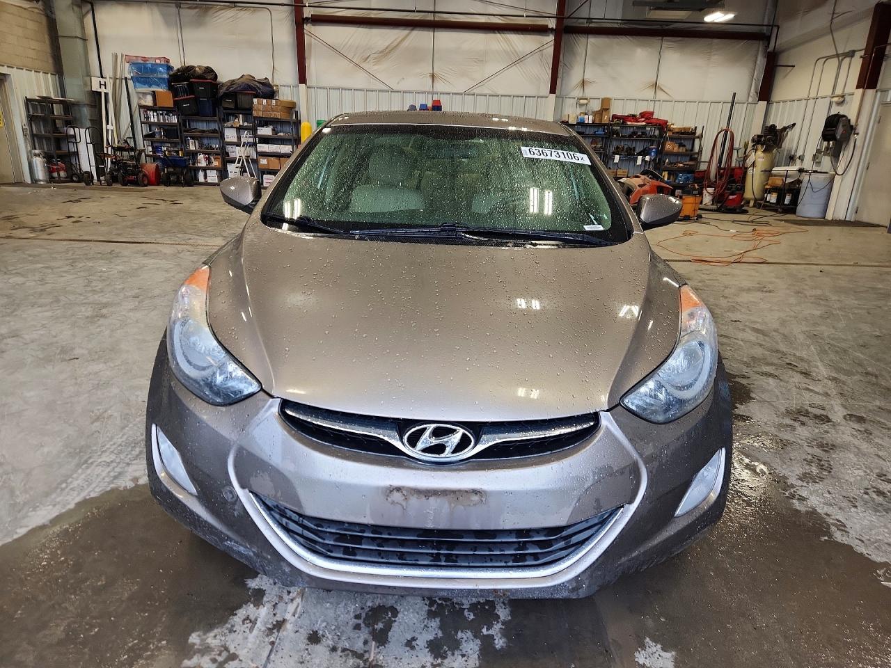 2013 Hyundai Elantra Gls Brown vin: 5NPDH4AE5DH394034