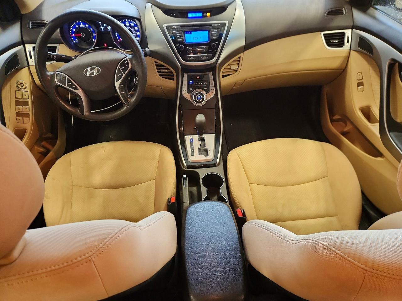 2013 Hyundai Elantra Gls Brown vin: 5NPDH4AE5DH394034