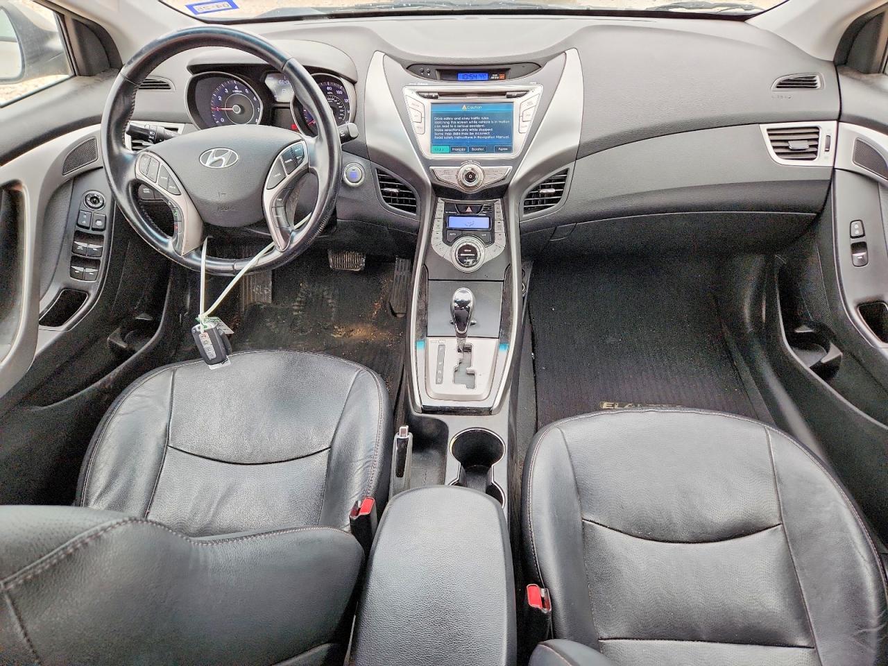 2013 Hyundai Elantra Limited Tan vin: 5NPDH4AE5DH397953