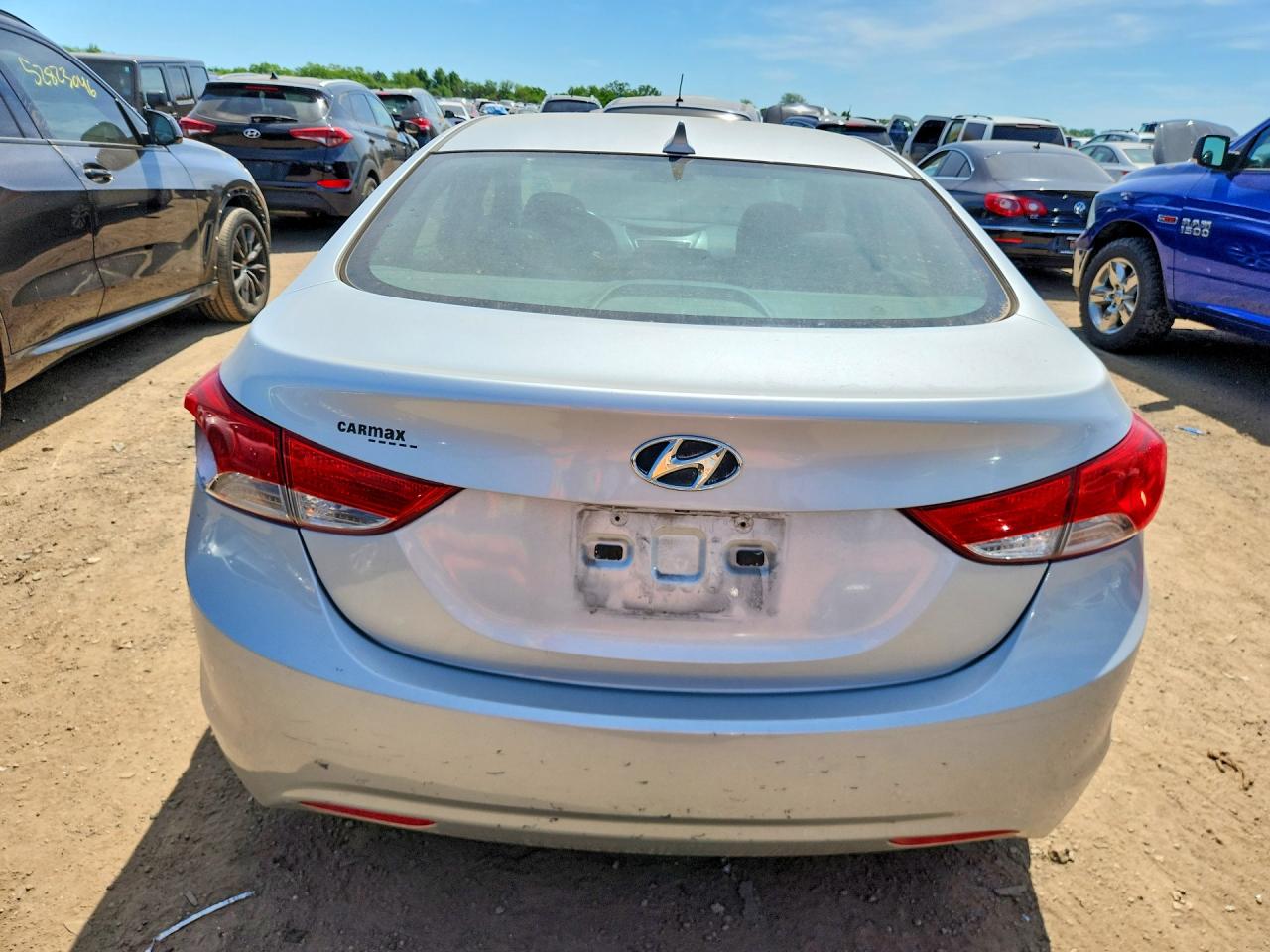 2013 Hyundai Elantra Limited Серебряный vin: 5NPDH4AE5DH400737