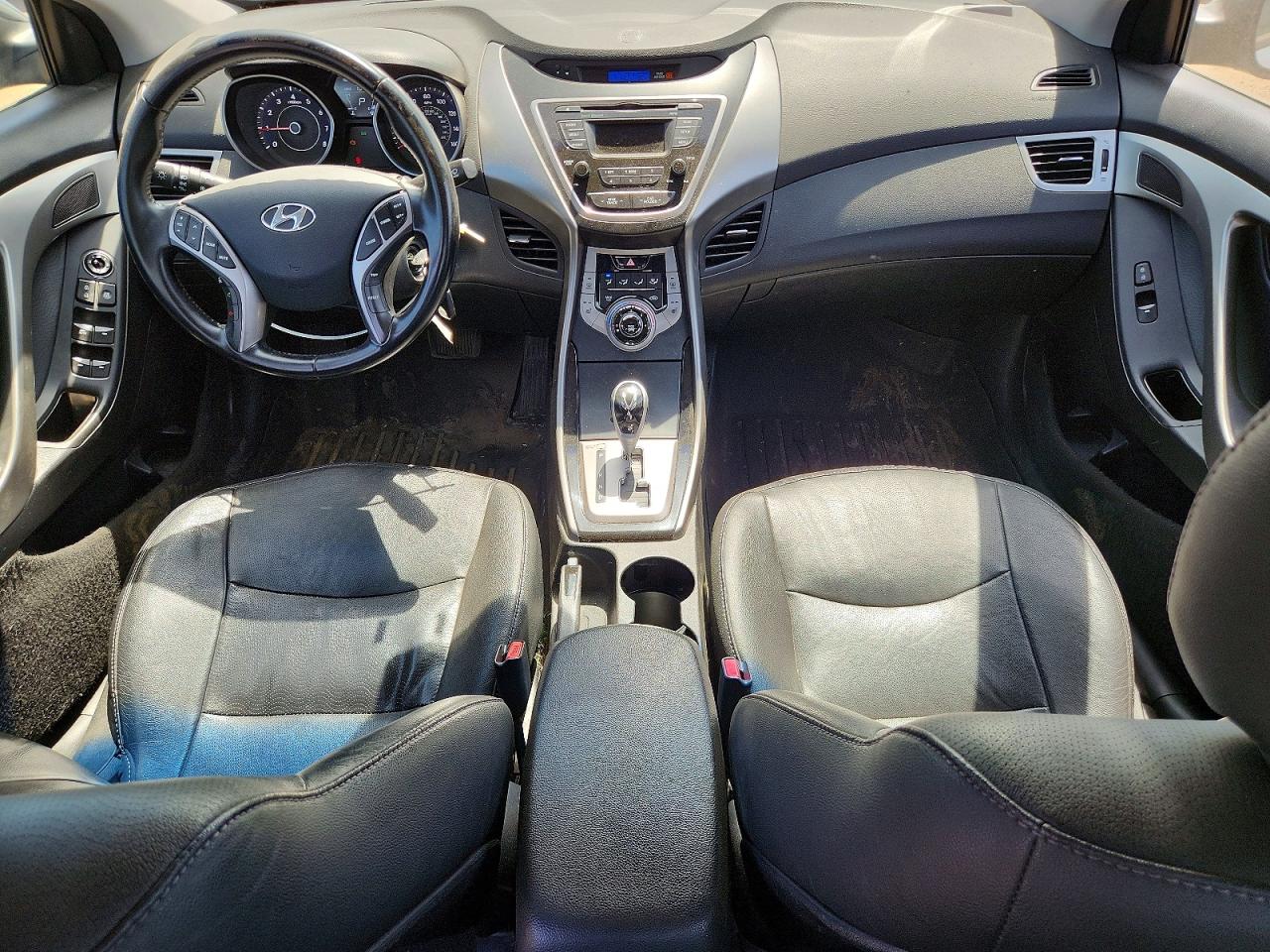 2013 Hyundai Elantra Limited Серебряный vin: 5NPDH4AE5DH400737