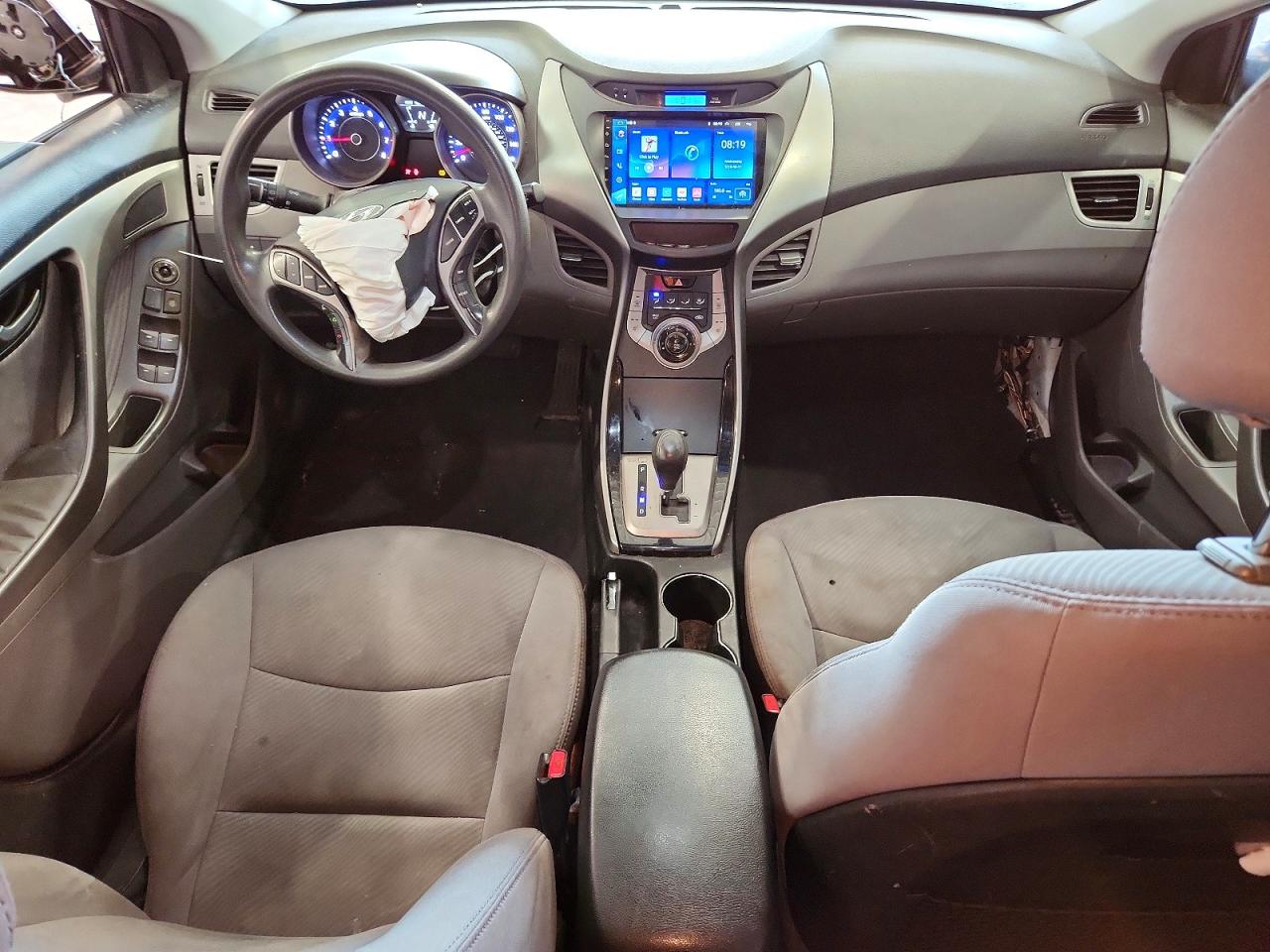 2013 Hyundai Elantra Gls Gray vin: 5NPDH4AE5DH406408