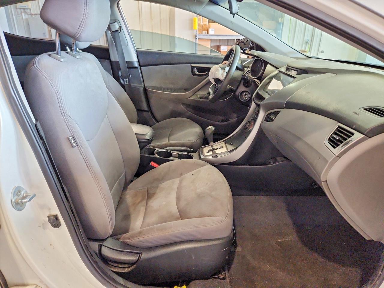 2013 Hyundai Elantra Gls Gray vin: 5NPDH4AE5DH406408