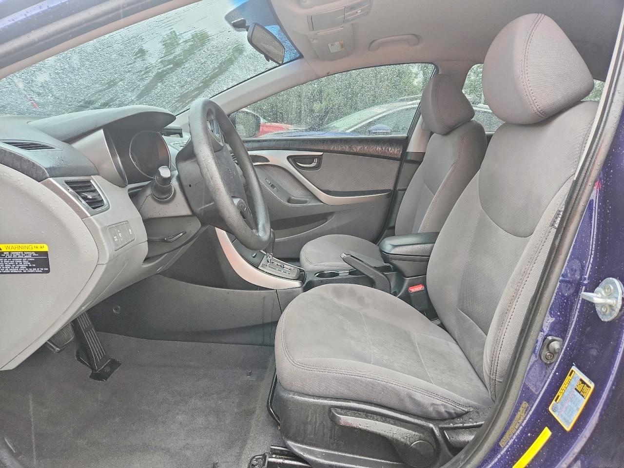 2013 Hyundai Elantra Gls Blue vin: 5NPDH4AE5DH415061