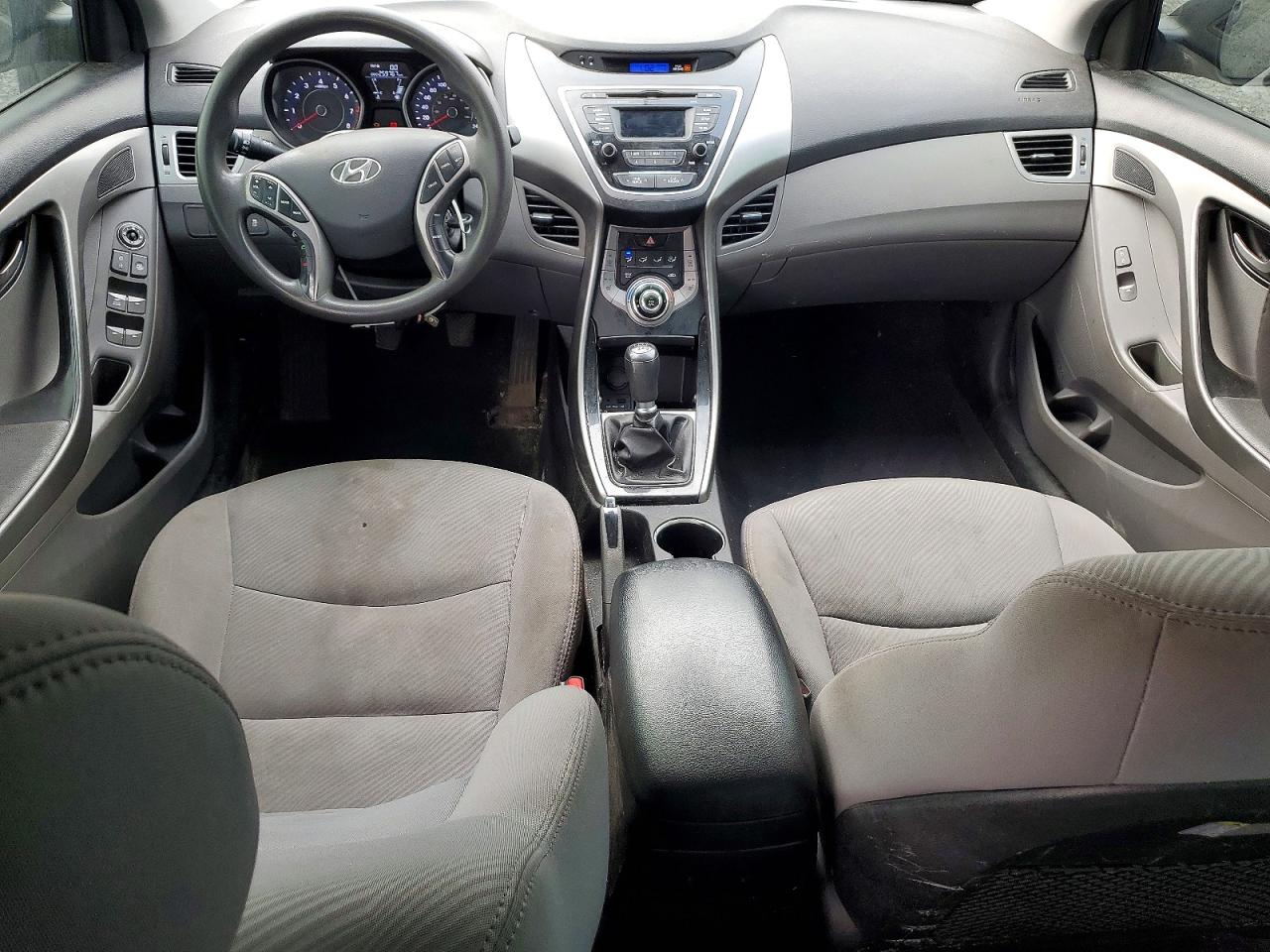 2013 Hyundai Elantra Gls Black vin: 5NPDH4AE5DH419546