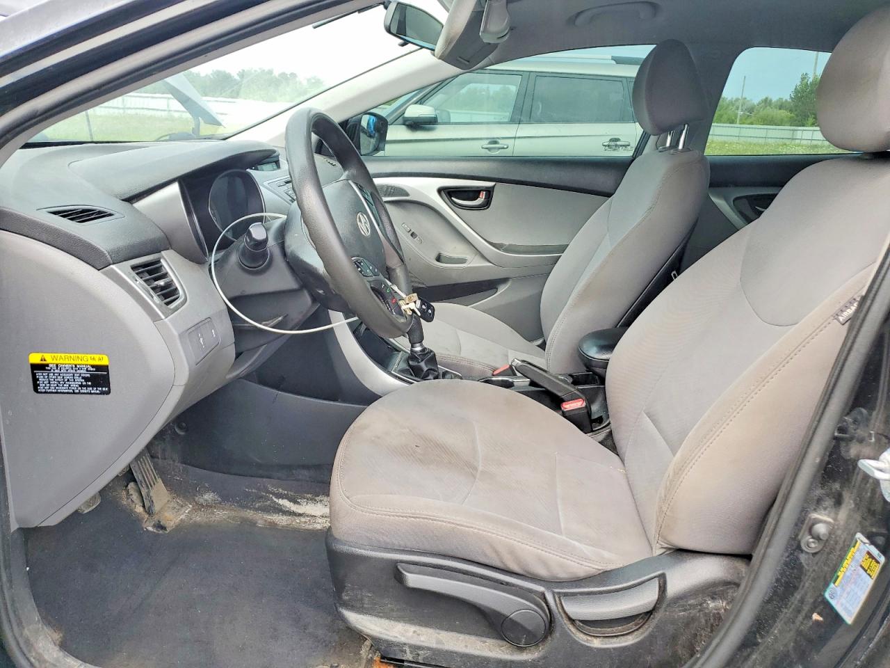 2013 Hyundai Elantra Gls Black vin: 5NPDH4AE5DH419546