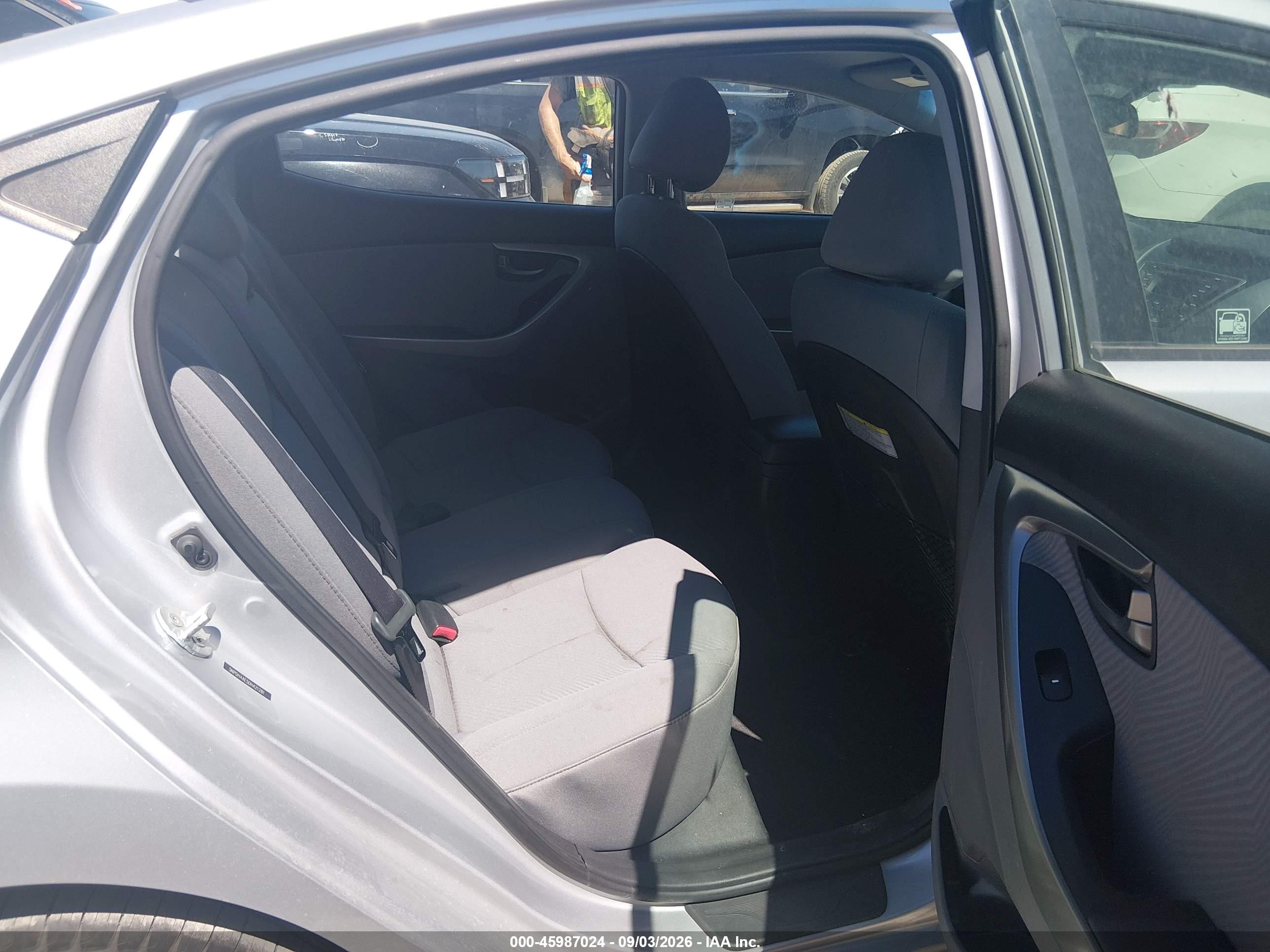 2013 Hyundai Elantra Gls Silver vin: 5NPDH4AE5DH421281