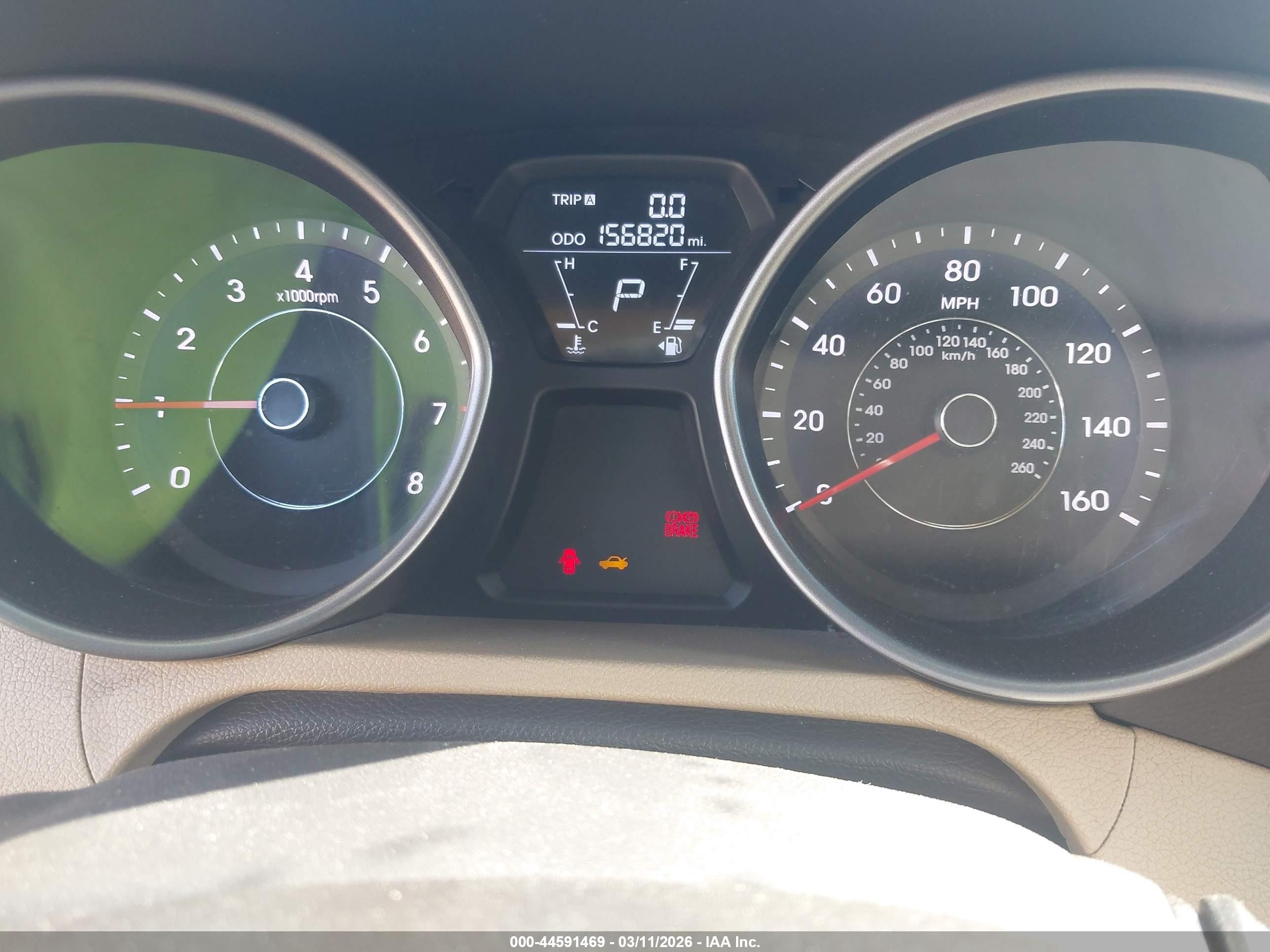 2013 Hyundai Elantra Gls Champagne vin: 5NPDH4AE5DH424746