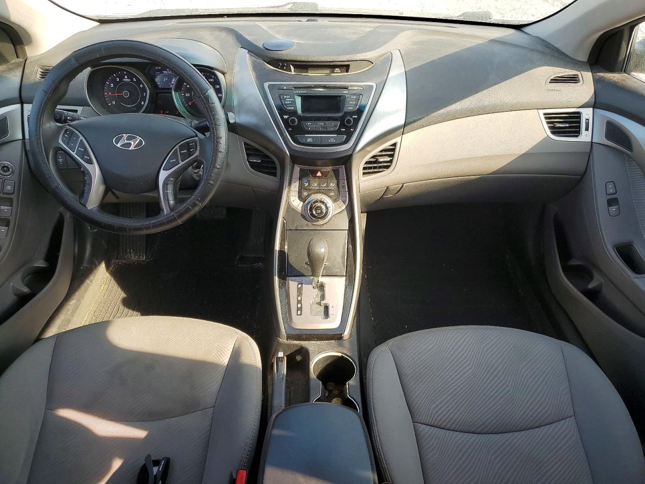 2013 Hyundai Elantra Gls Silver vin: 5NPDH4AE5DH430823