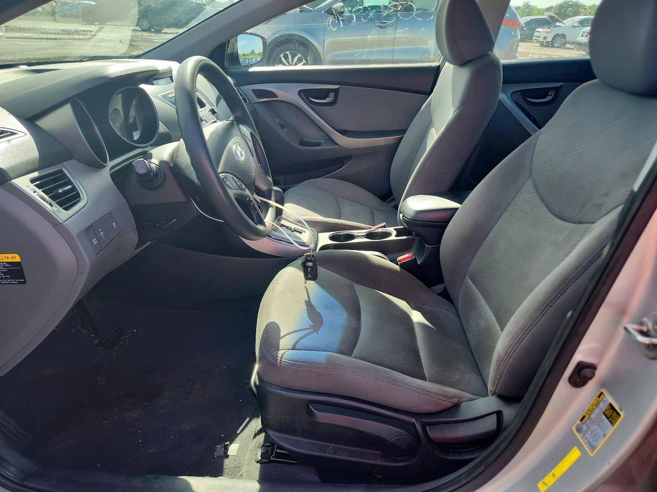 2013 Hyundai Elantra Gls Silver vin: 5NPDH4AE5DH442955
