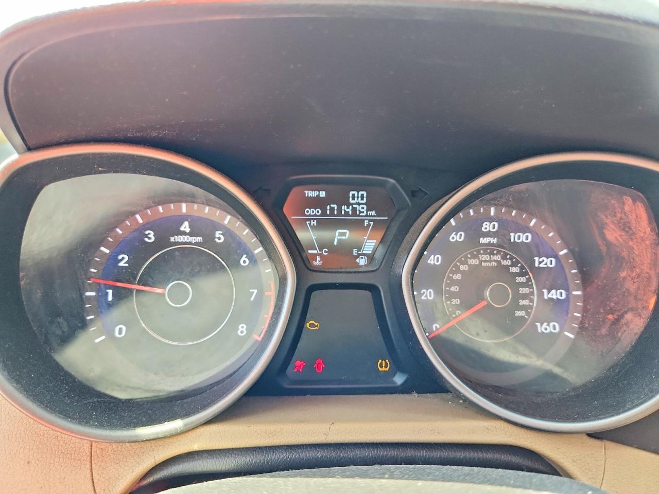 2013 Hyundai Elantra Gls Gray vin: 5NPDH4AE5DH448108