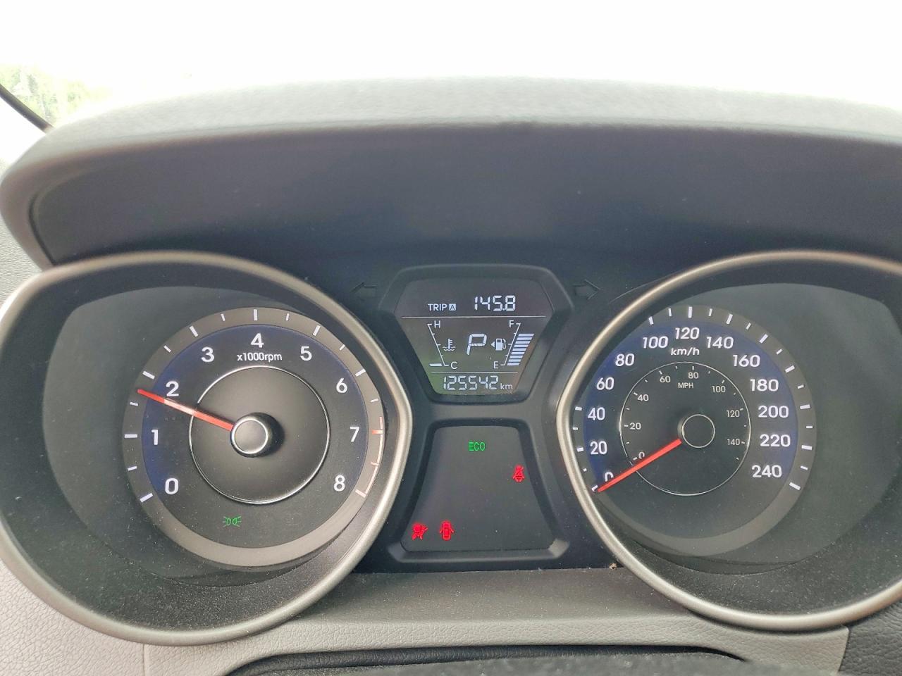 2014 Hyundai Elantra Se Gray vin: 5NPDH4AE5EH457019