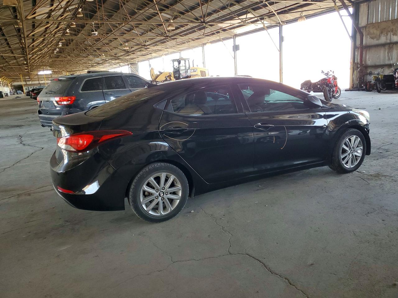2014 Hyundai Elantra Se Черный vin: 5NPDH4AE5EH457859