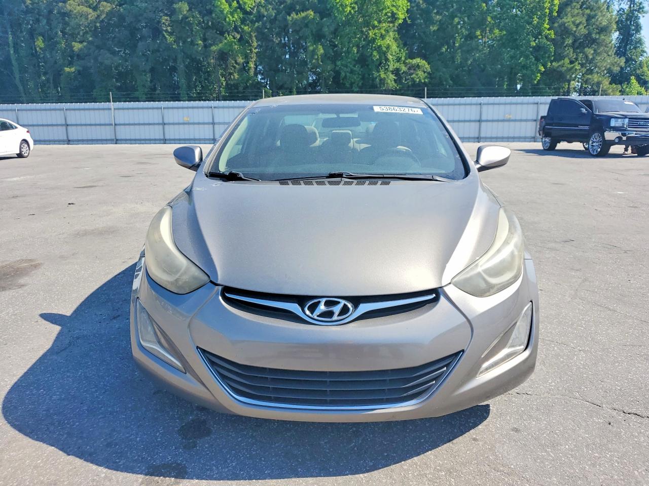2014 Hyundai Elantra Se Silver vin: 5NPDH4AE5EH459286