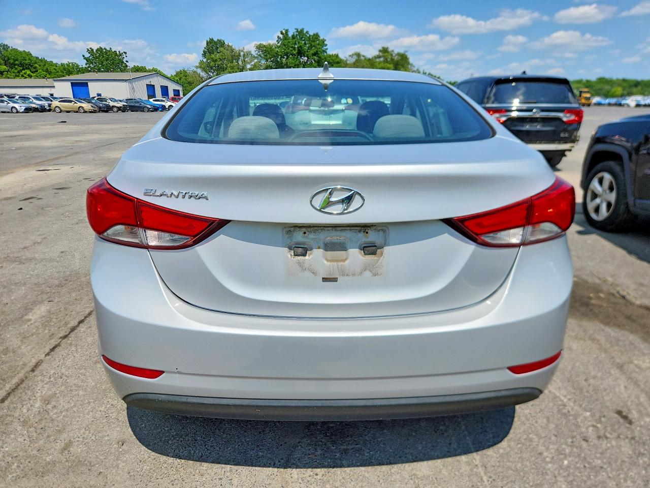 2014 Hyundai Elantra Se Silver vin: 5NPDH4AE5EH461961