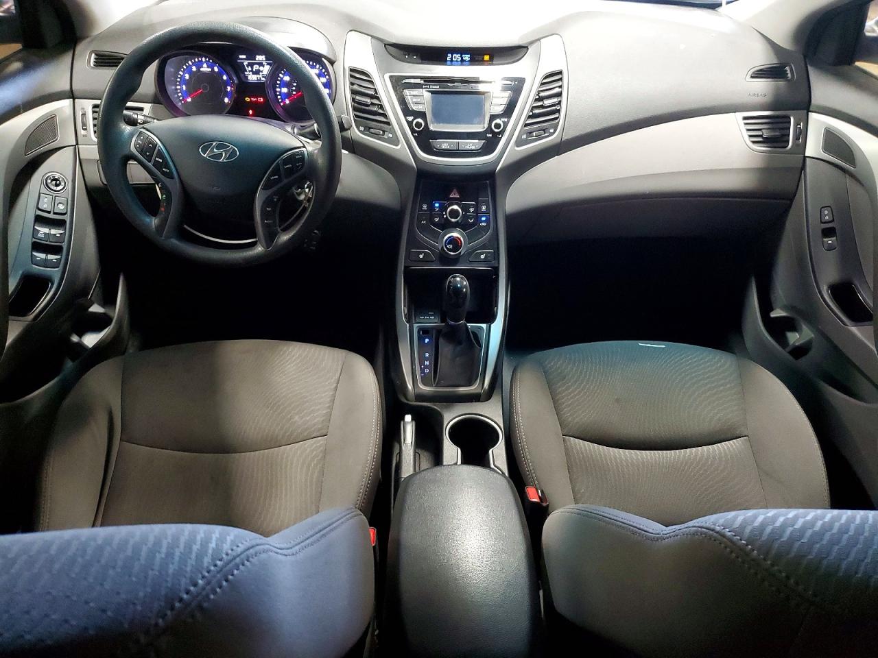2014 Hyundai Elantra Se Silver vin: 5NPDH4AE5EH464326