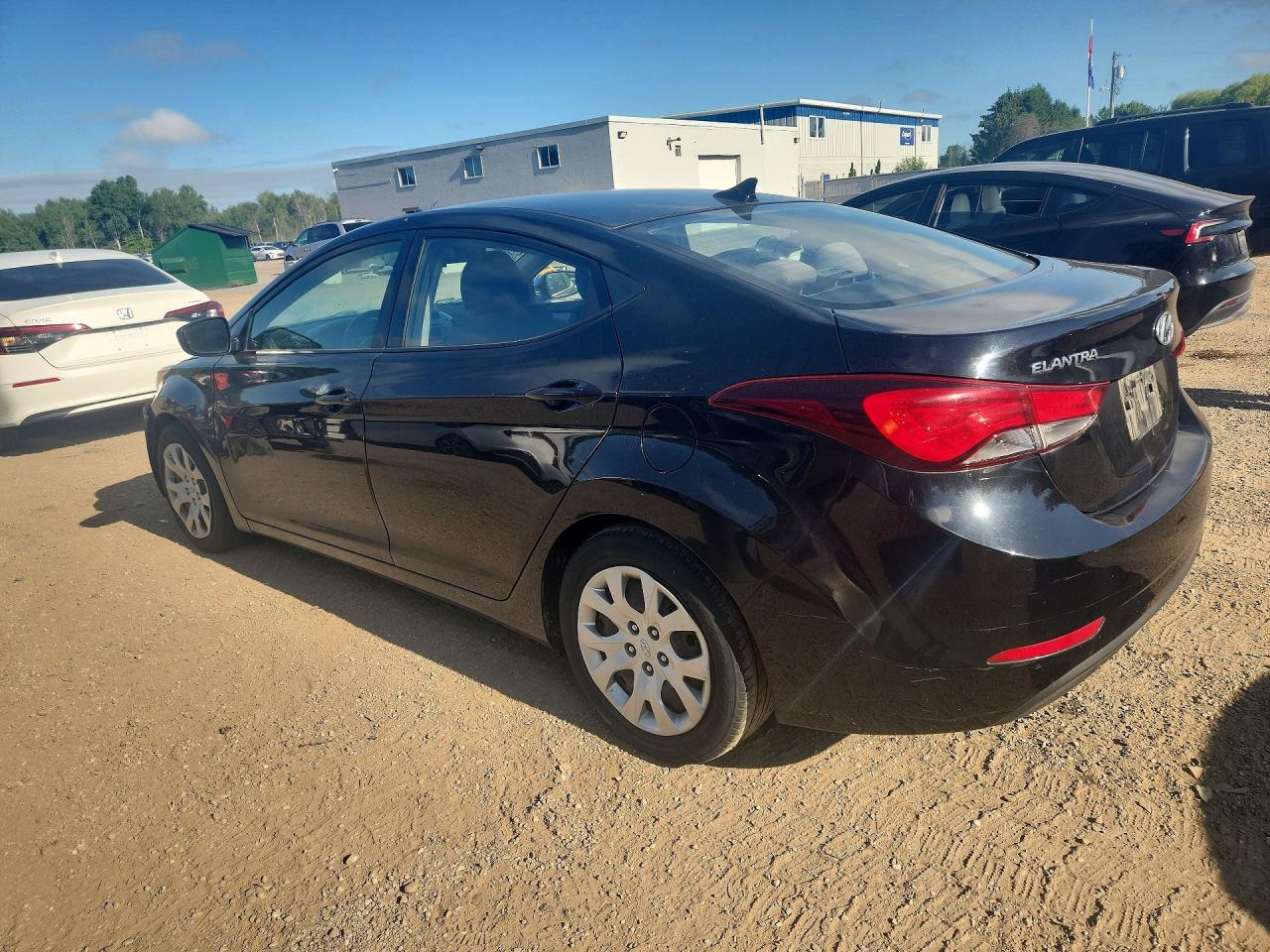 2014 Hyundai Elantra Se Black vin: 5NPDH4AE5EH467131