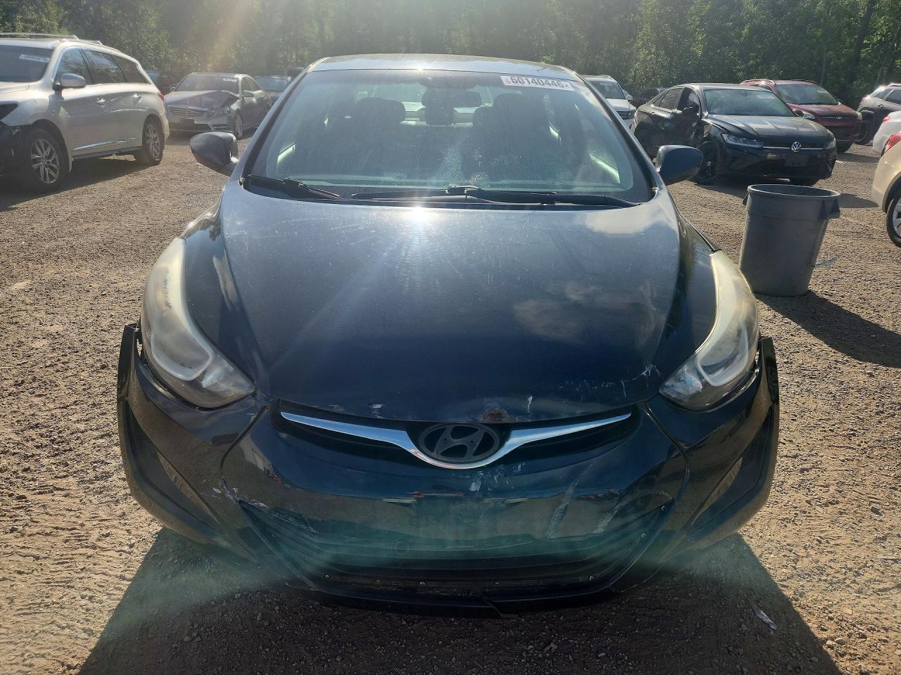 2014 Hyundai Elantra Se Black vin: 5NPDH4AE5EH467131
