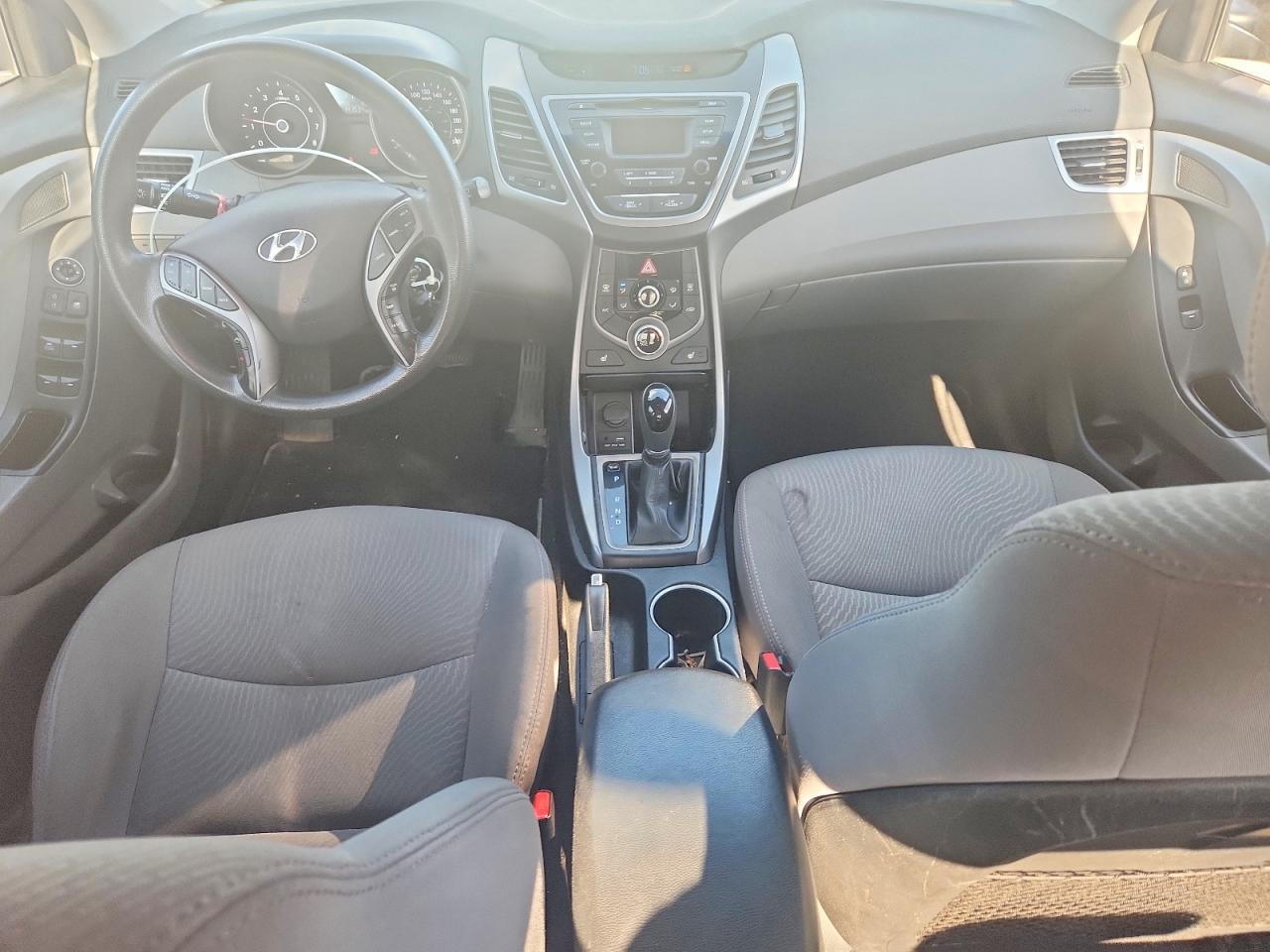 2014 Hyundai Elantra Se Black vin: 5NPDH4AE5EH467131