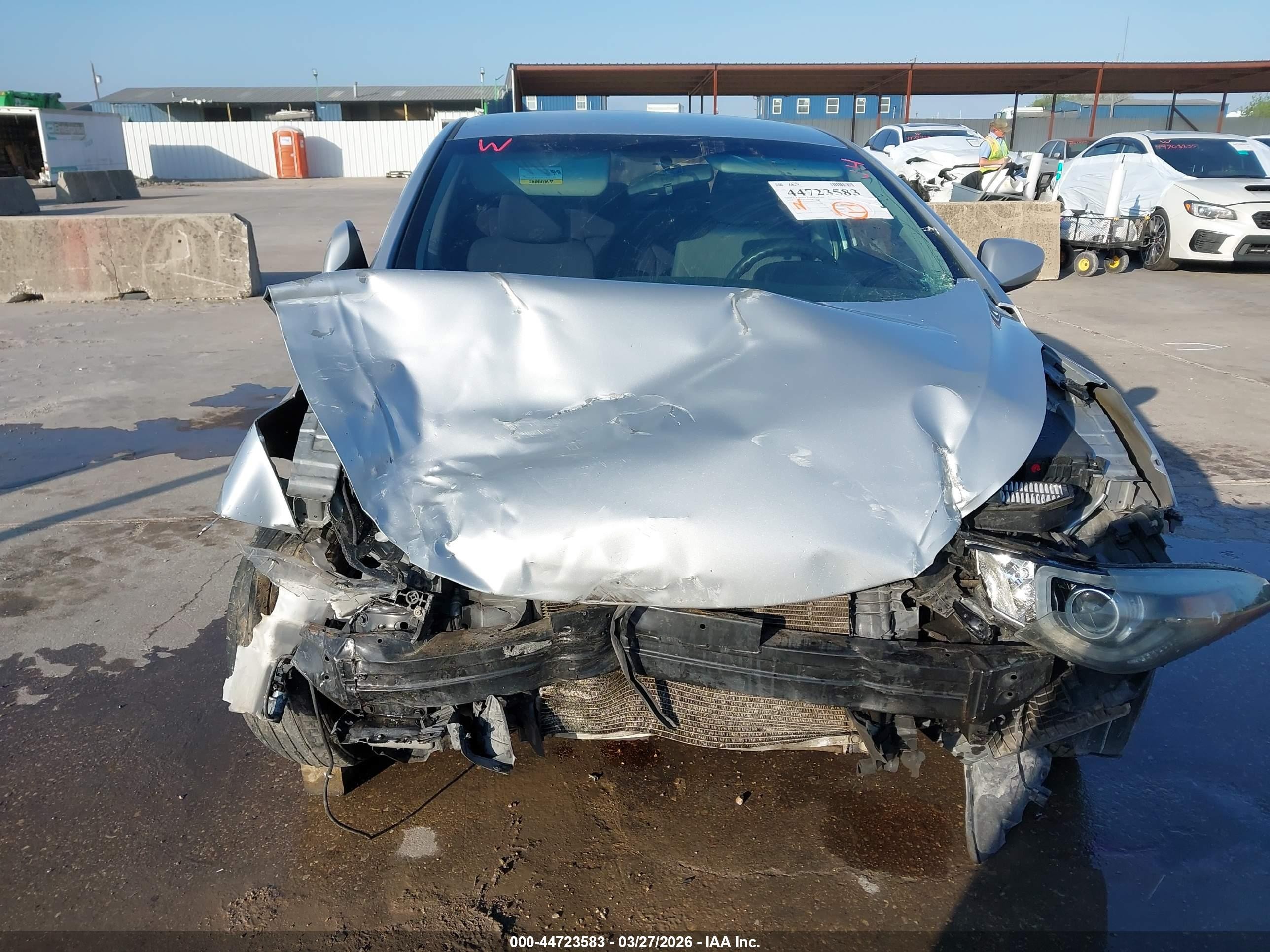 2014 Hyundai Elantra Se Silver vin: 5NPDH4AE5EH509913