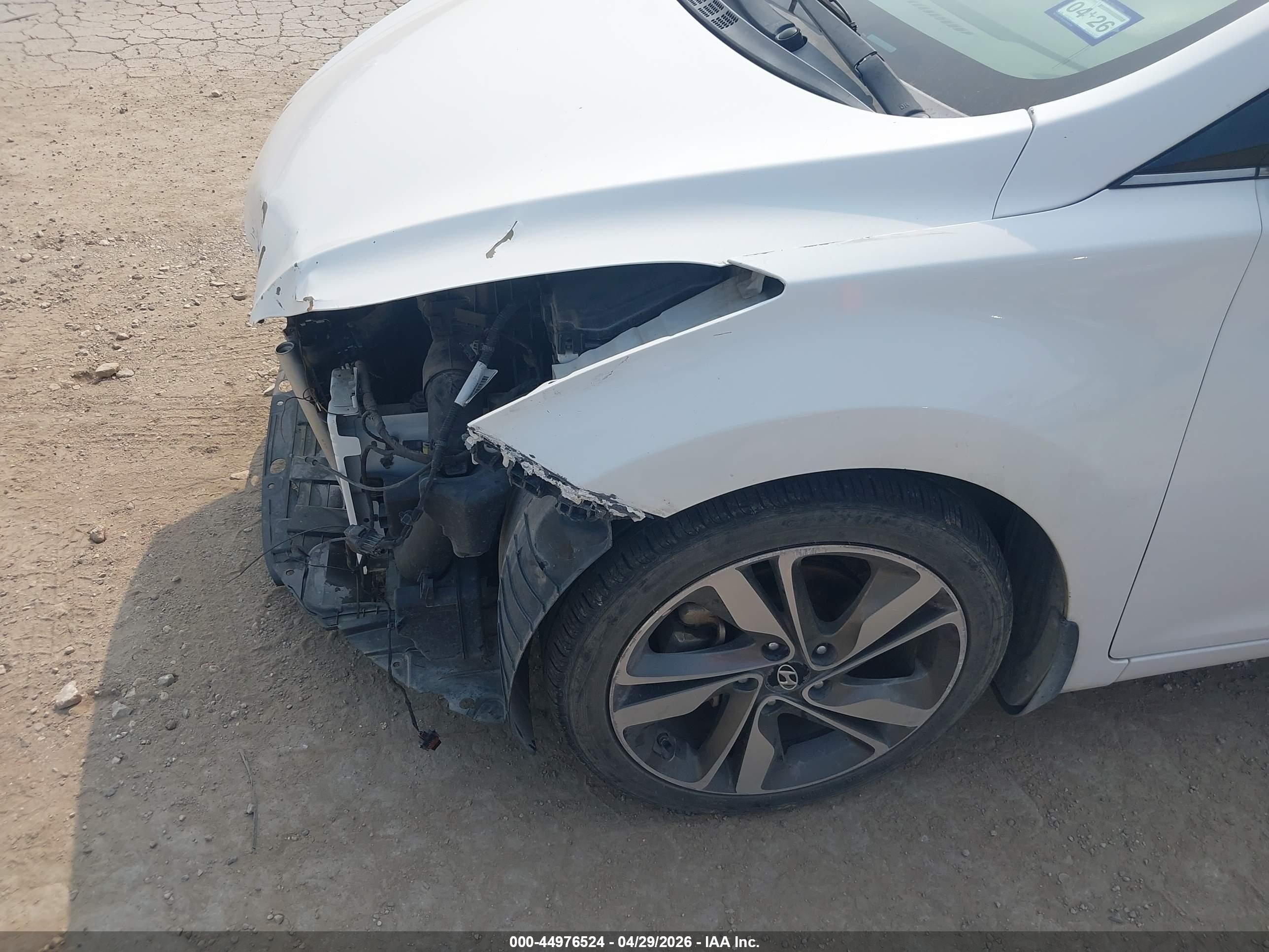 2014 Hyundai Elantra Limited White vin: 5NPDH4AE5EH515307
