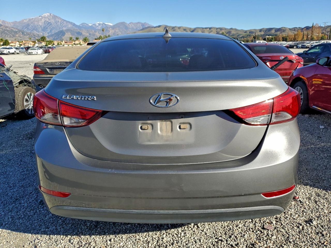 2014 Hyundai Elantra Se Серый vin: 5NPDH4AE5EH516103