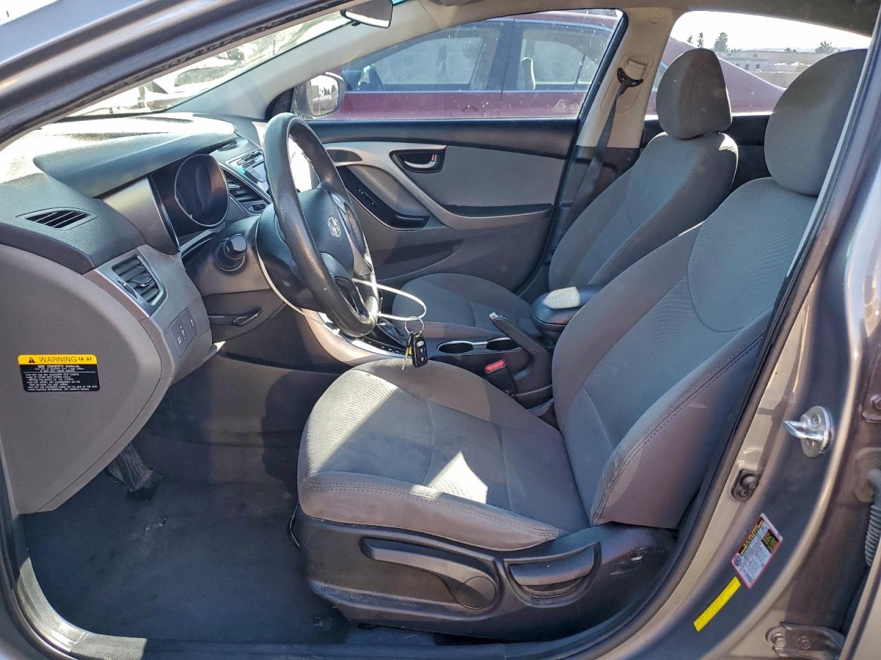 2014 Hyundai Elantra Se Серый vin: 5NPDH4AE5EH516103