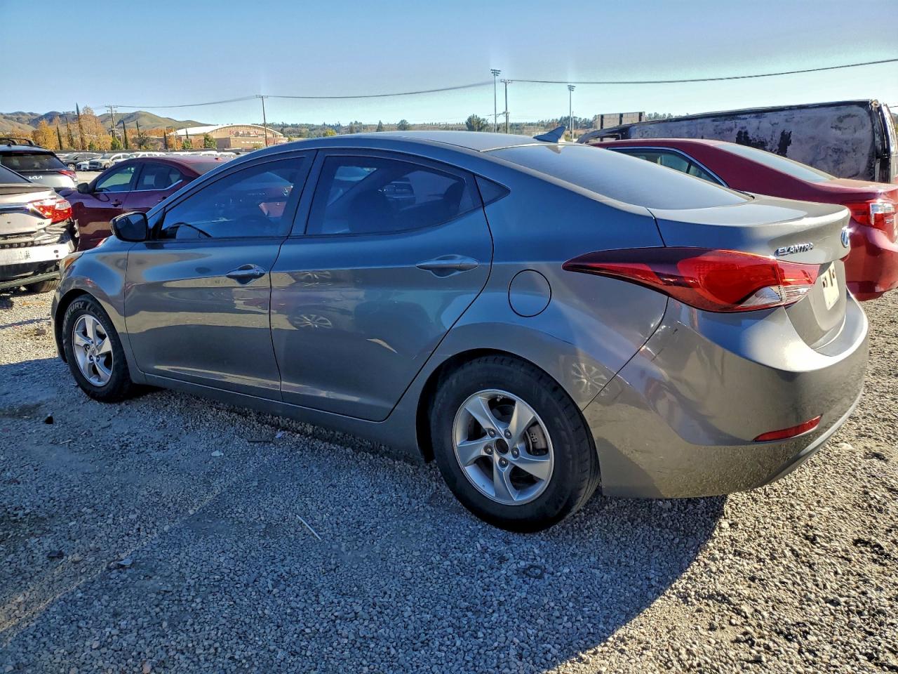 2014 Hyundai Elantra Se Серый vin: 5NPDH4AE5EH516103