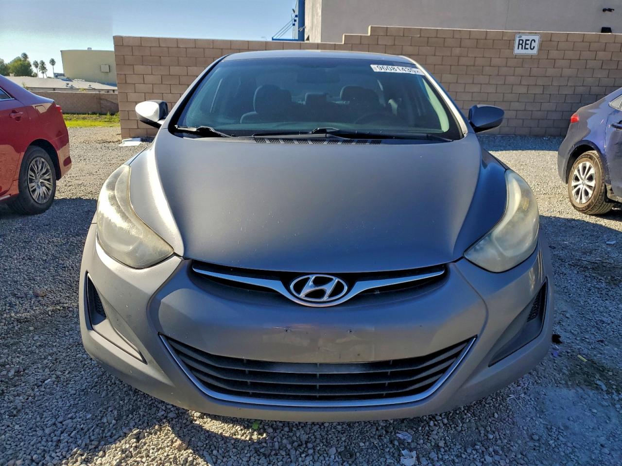 2014 Hyundai Elantra Se Серый vin: 5NPDH4AE5EH516103
