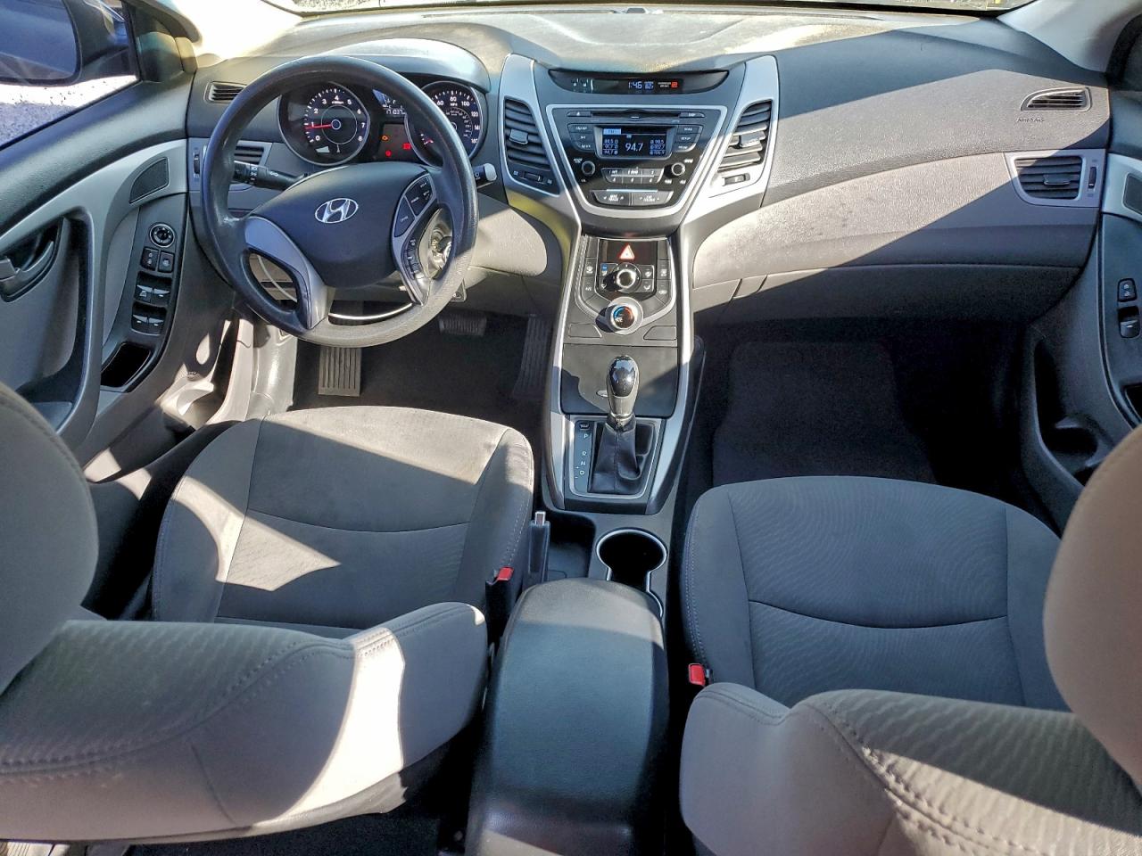 2014 Hyundai Elantra Se Серый vin: 5NPDH4AE5EH516103