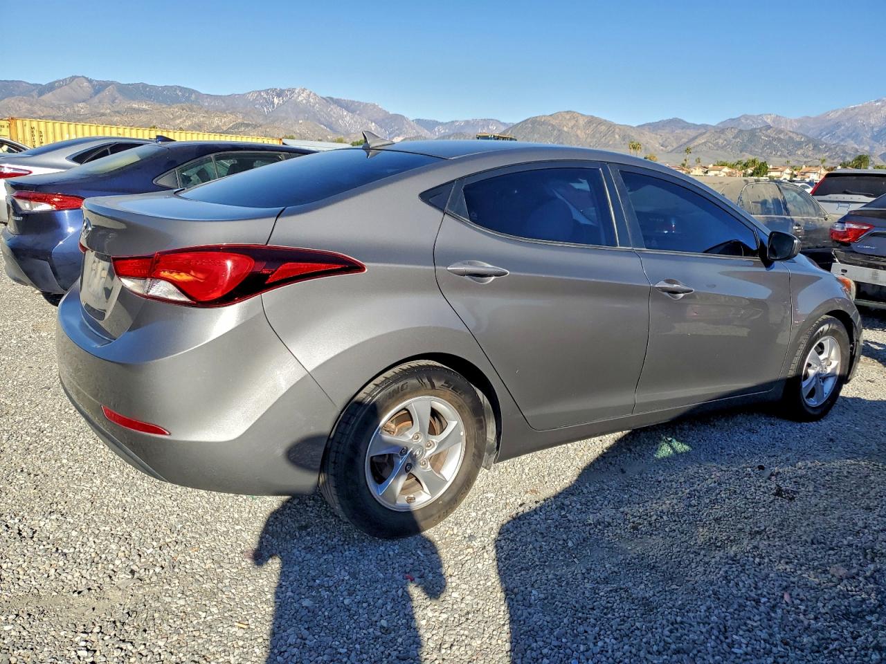 2014 Hyundai Elantra Se Серый vin: 5NPDH4AE5EH516103