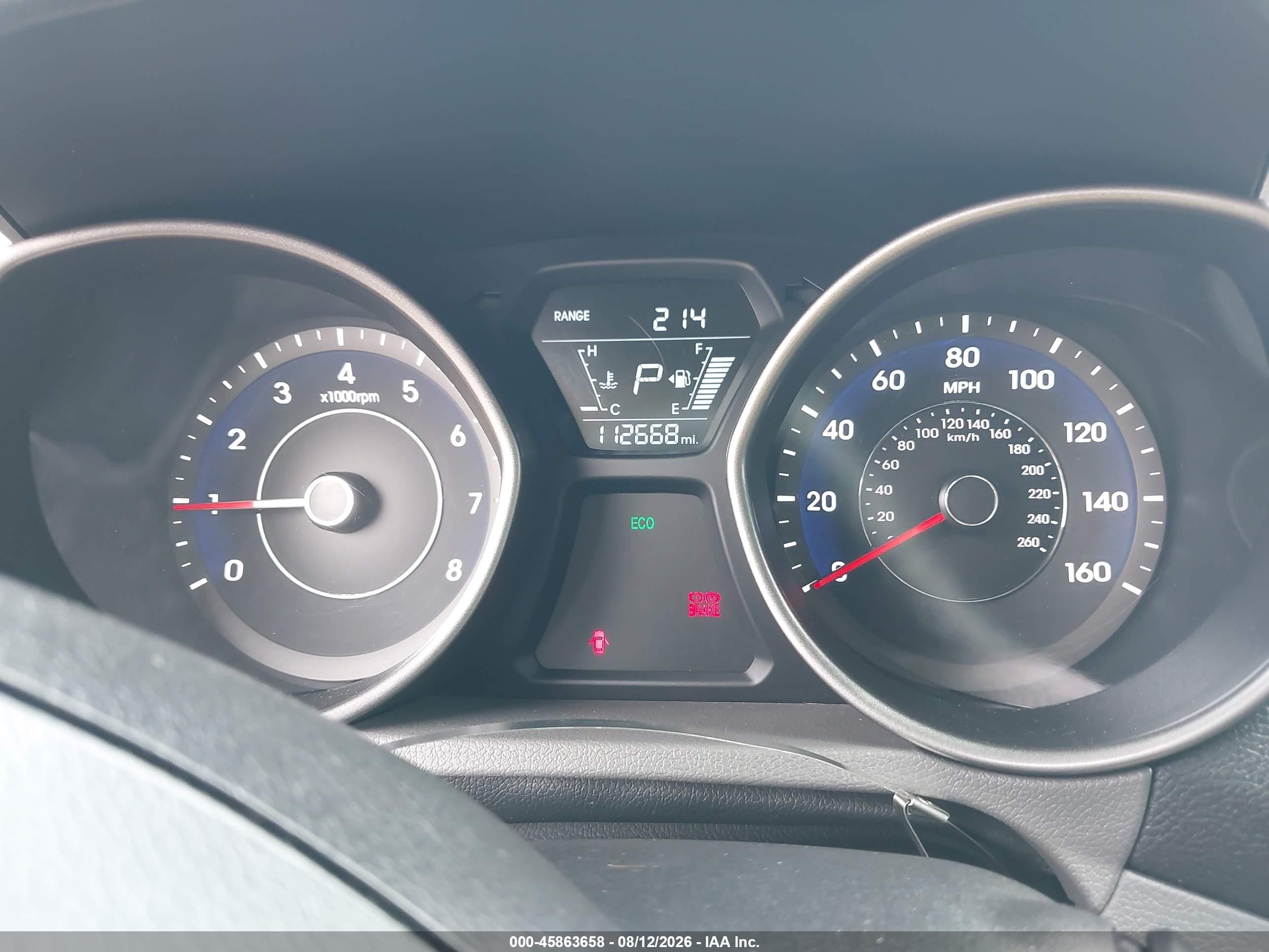 2014 Hyundai Elantra Se Silver vin: 5NPDH4AE5EH518773