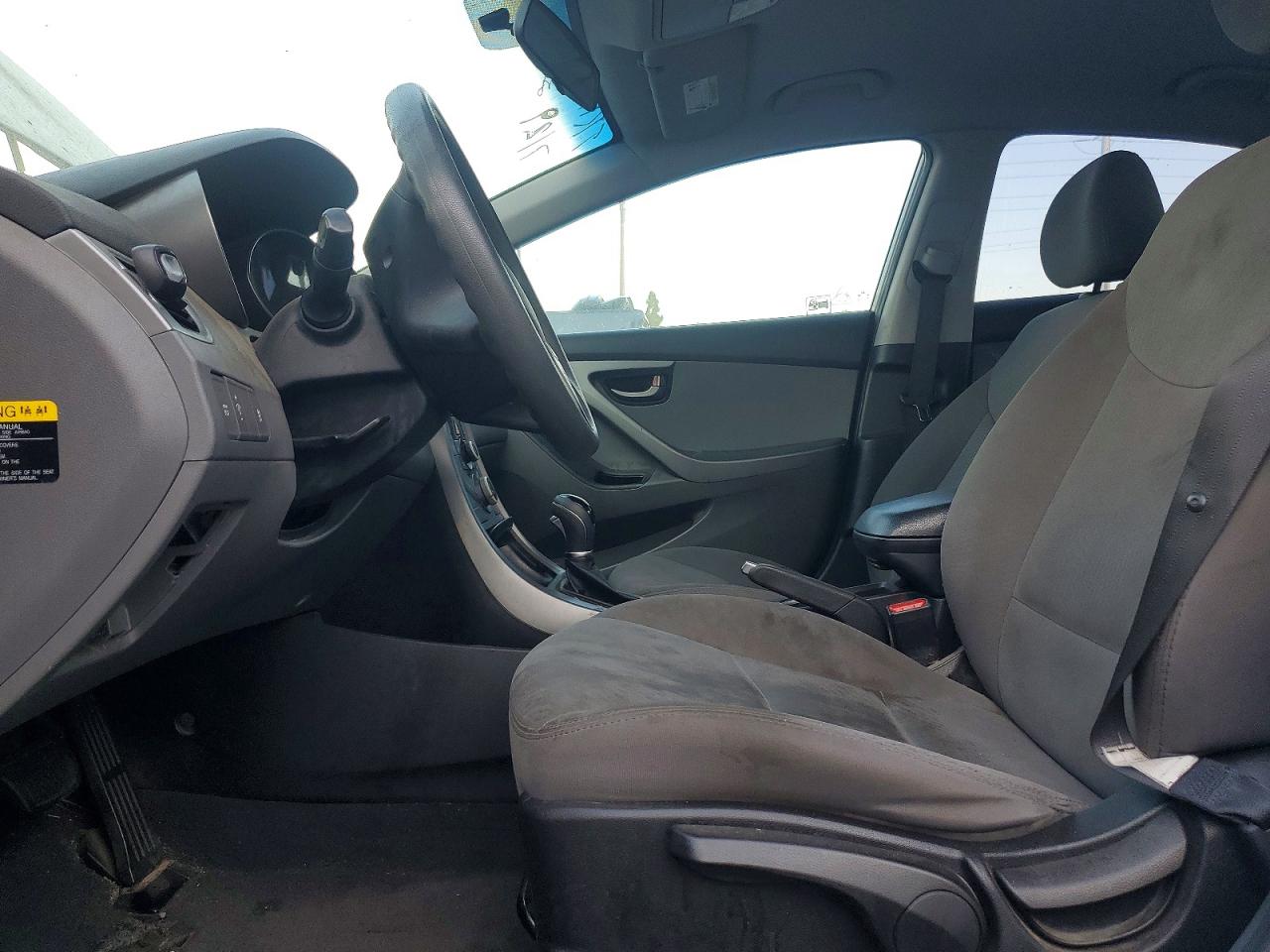 2014 Hyundai Elantra Se White vin: 5NPDH4AE5EH526646