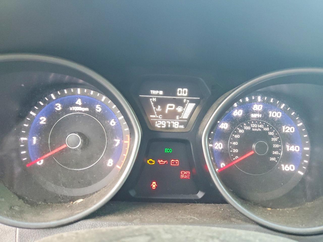 2014 Hyundai Elantra Se White vin: 5NPDH4AE5EH526646