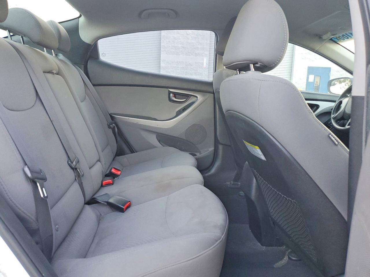 2014 Hyundai Elantra Se White vin: 5NPDH4AE5EH526646