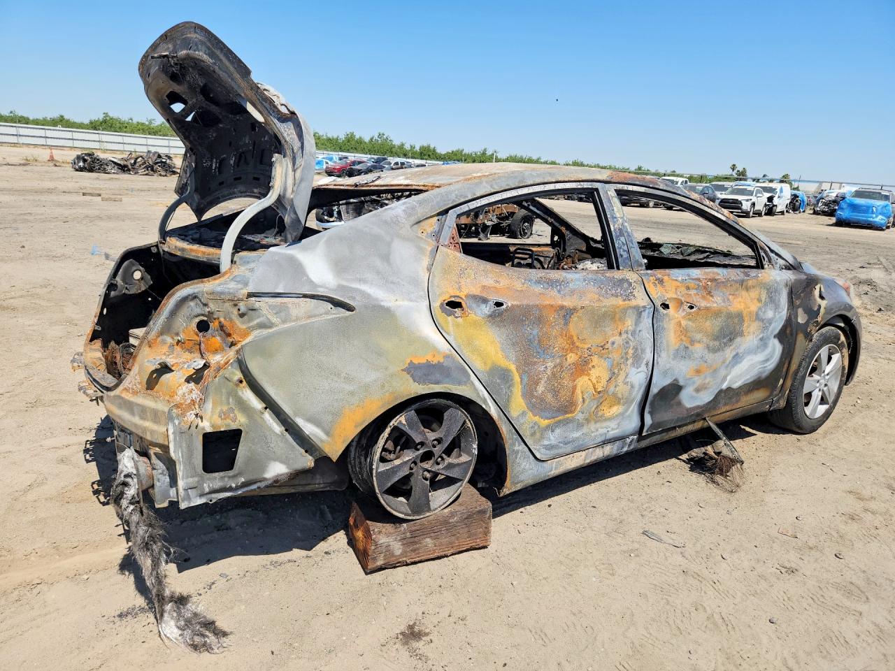 2014 Hyundai Elantra Se Burn vin: 5NPDH4AE5EH530468